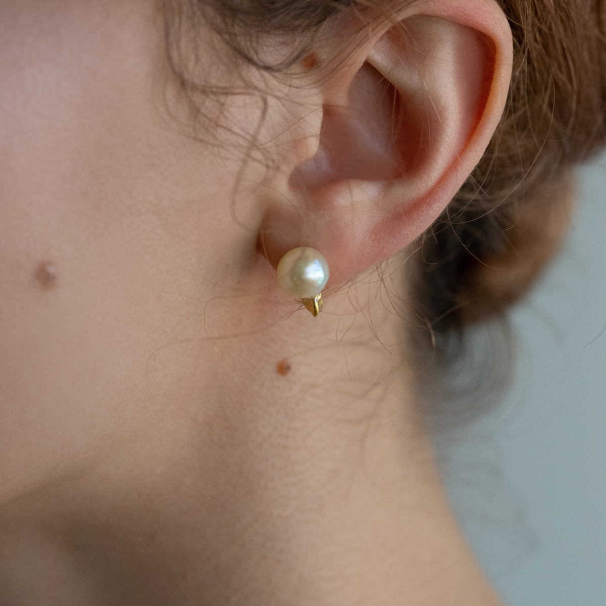 Akoya Loose Baroque Pearl Earrings