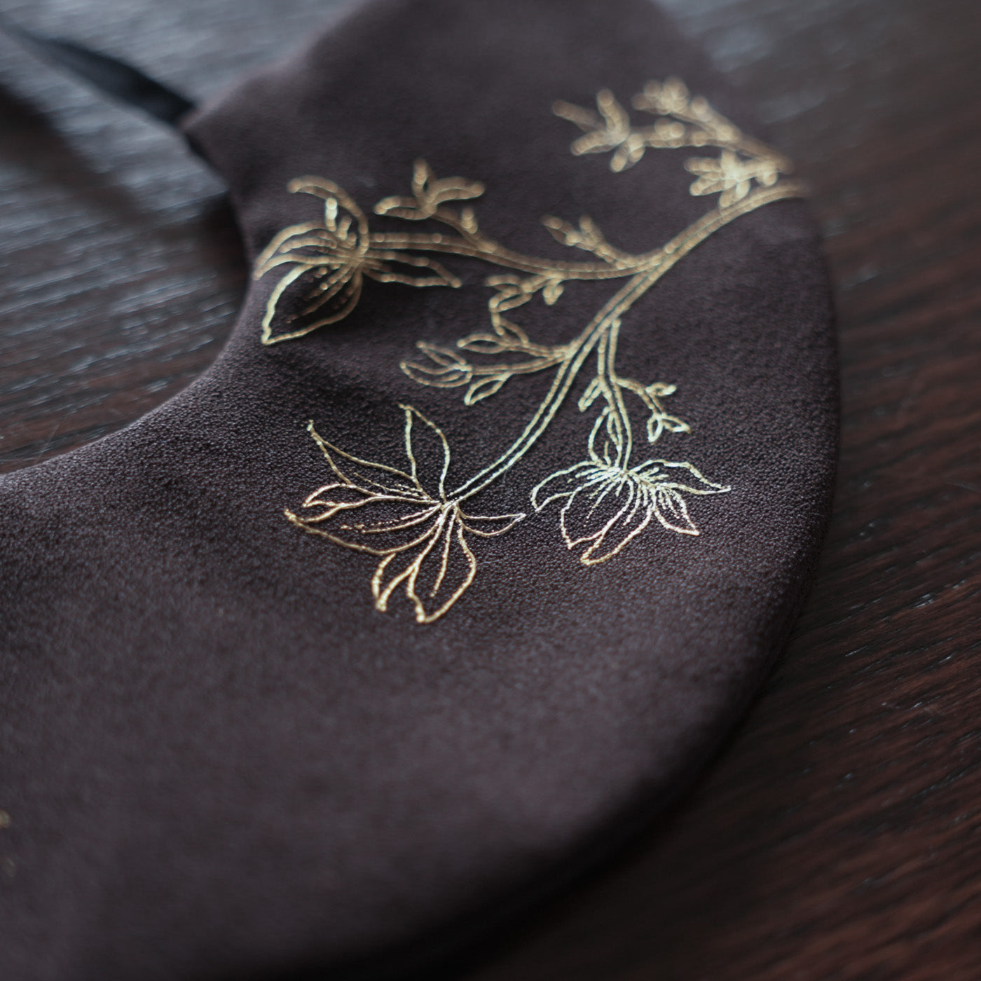 KInsai Loop Hair Wrap - Autunno - Marrone