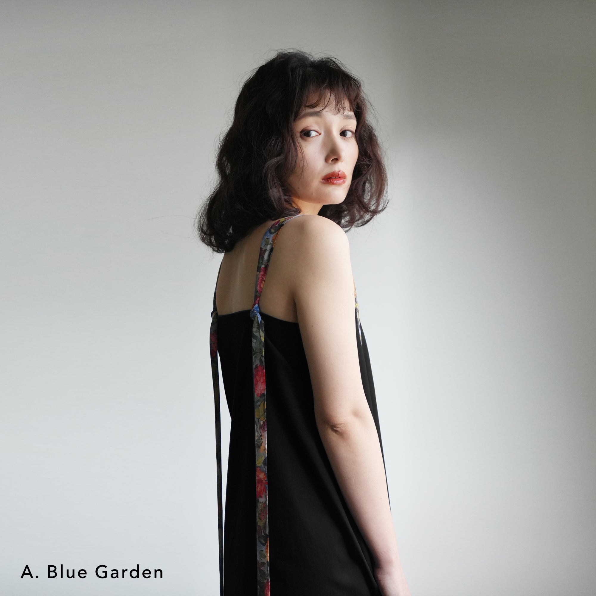 Silk Strap for Tie-Strap Black Dress