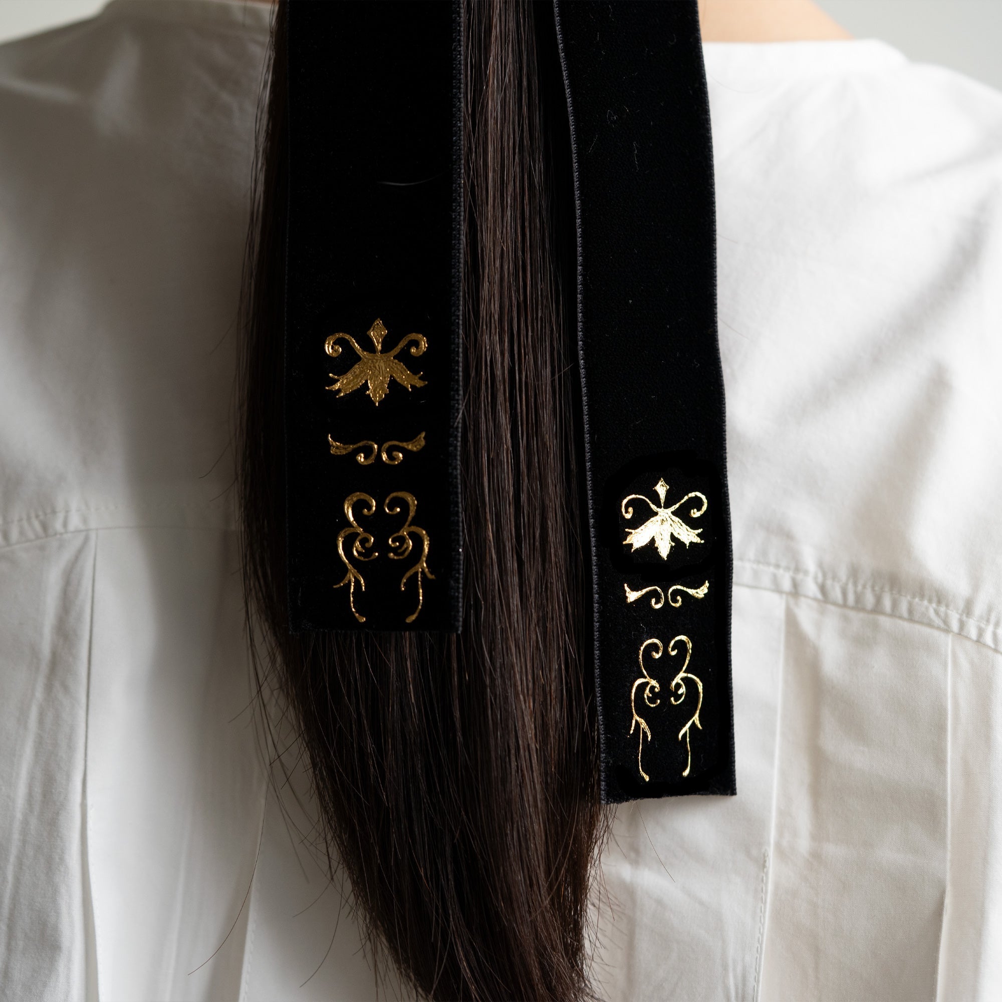Kinsai Hair Bow - Nero(追加販売2/5発送)