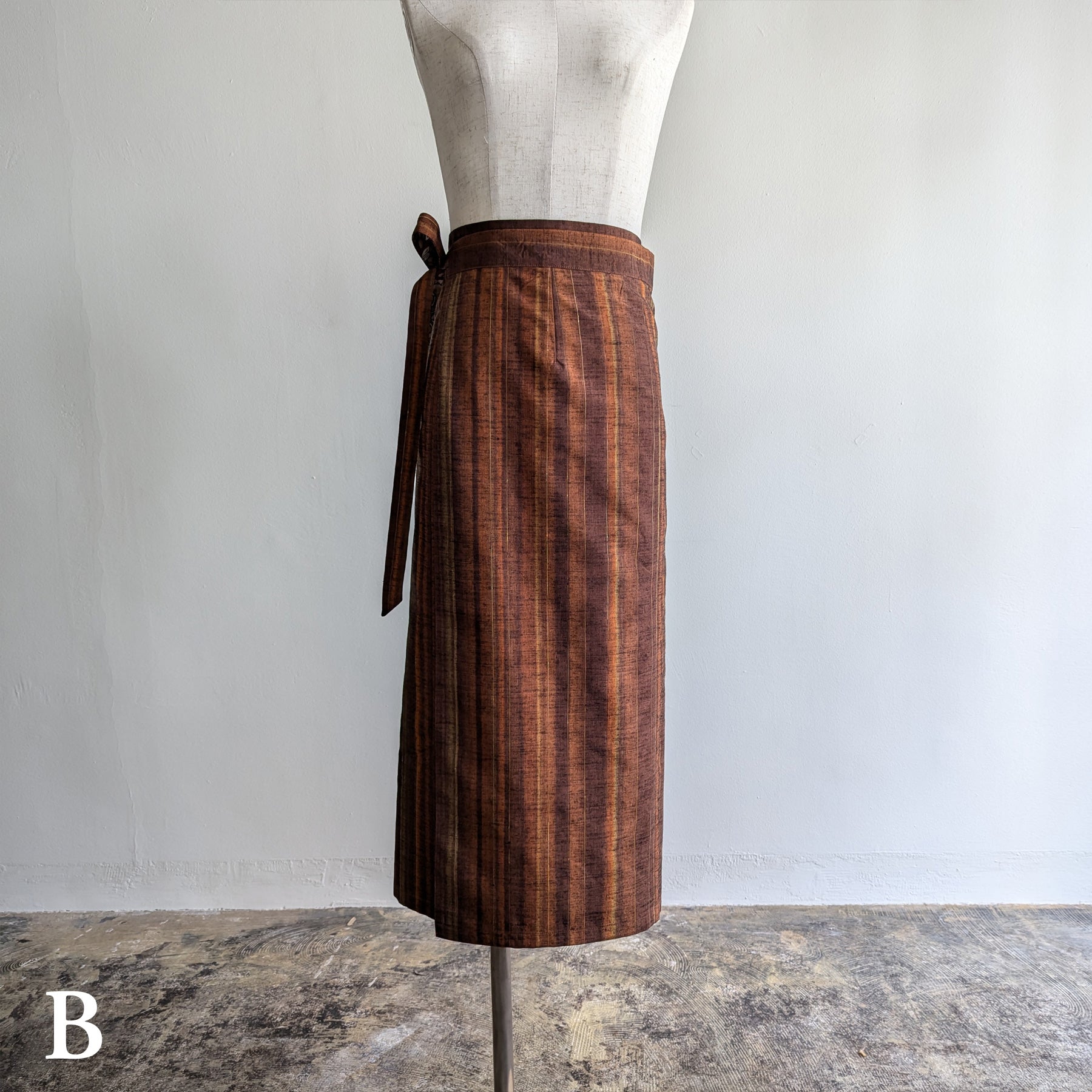 Reversible Skirt Long Straight - Rosso