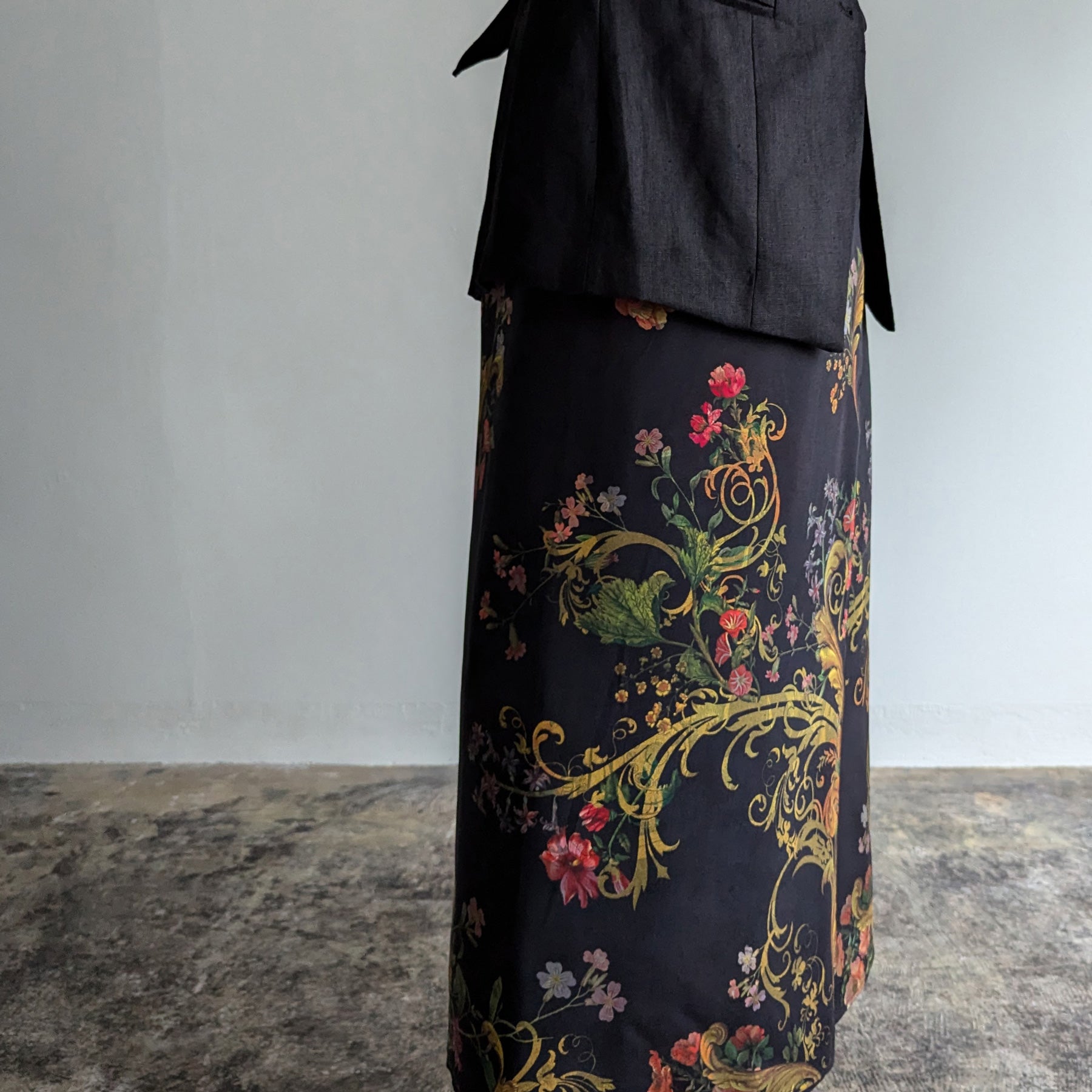 Reversible Skirt Long Straight -  Decorazione