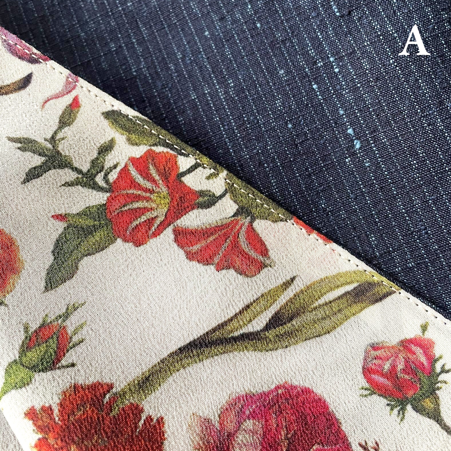 Reversible Skirt Flare - Bouquet - Bianco