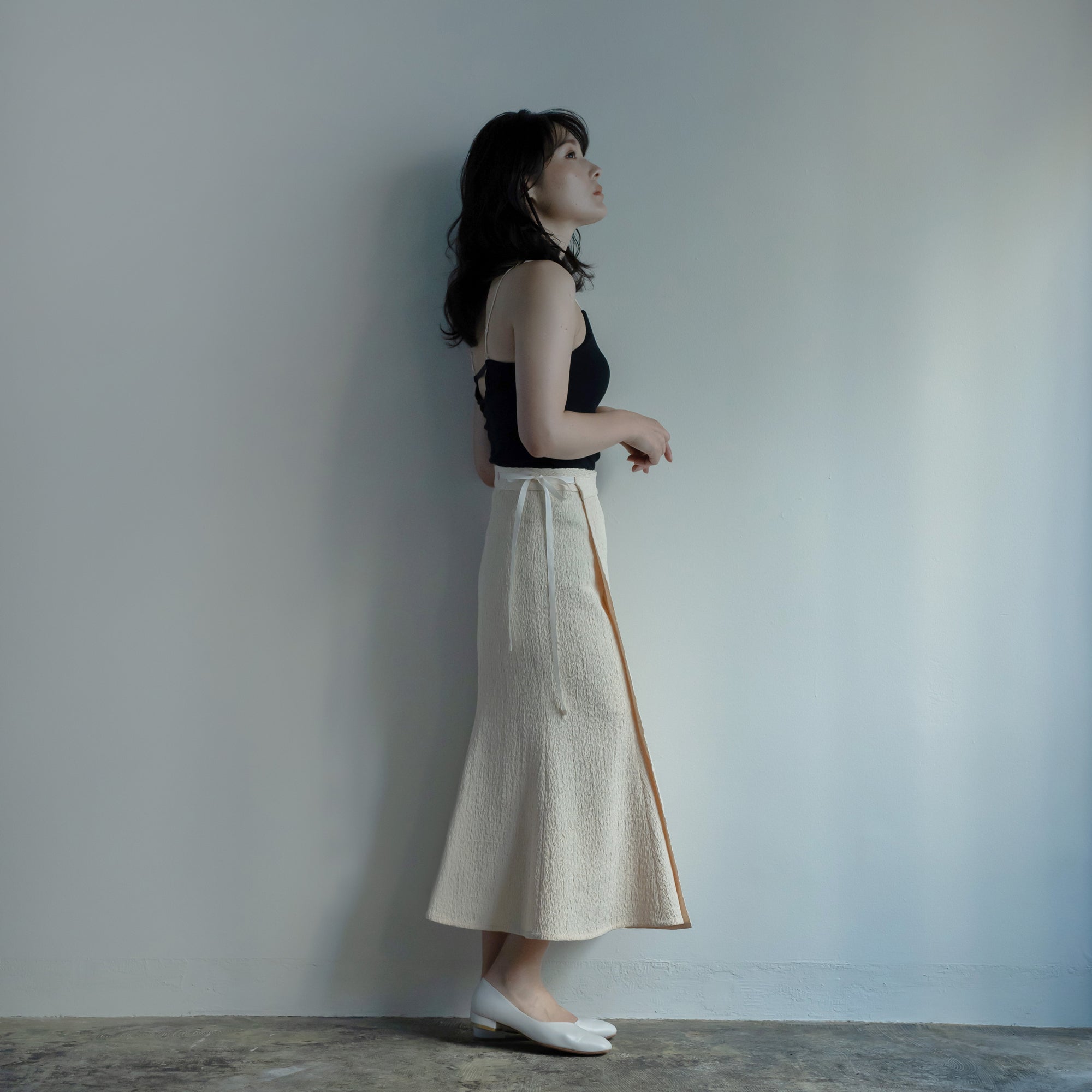 Tango Mermaid Wrap Skirt -  Écru