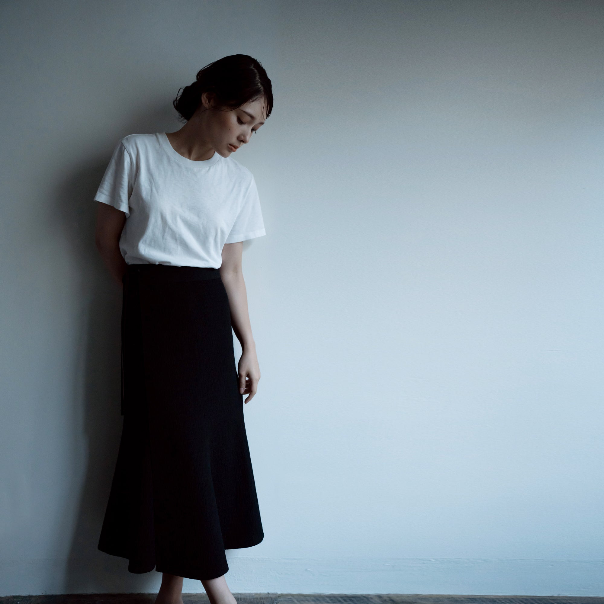 Tango Mermaid Wrap Skirt -  Nero