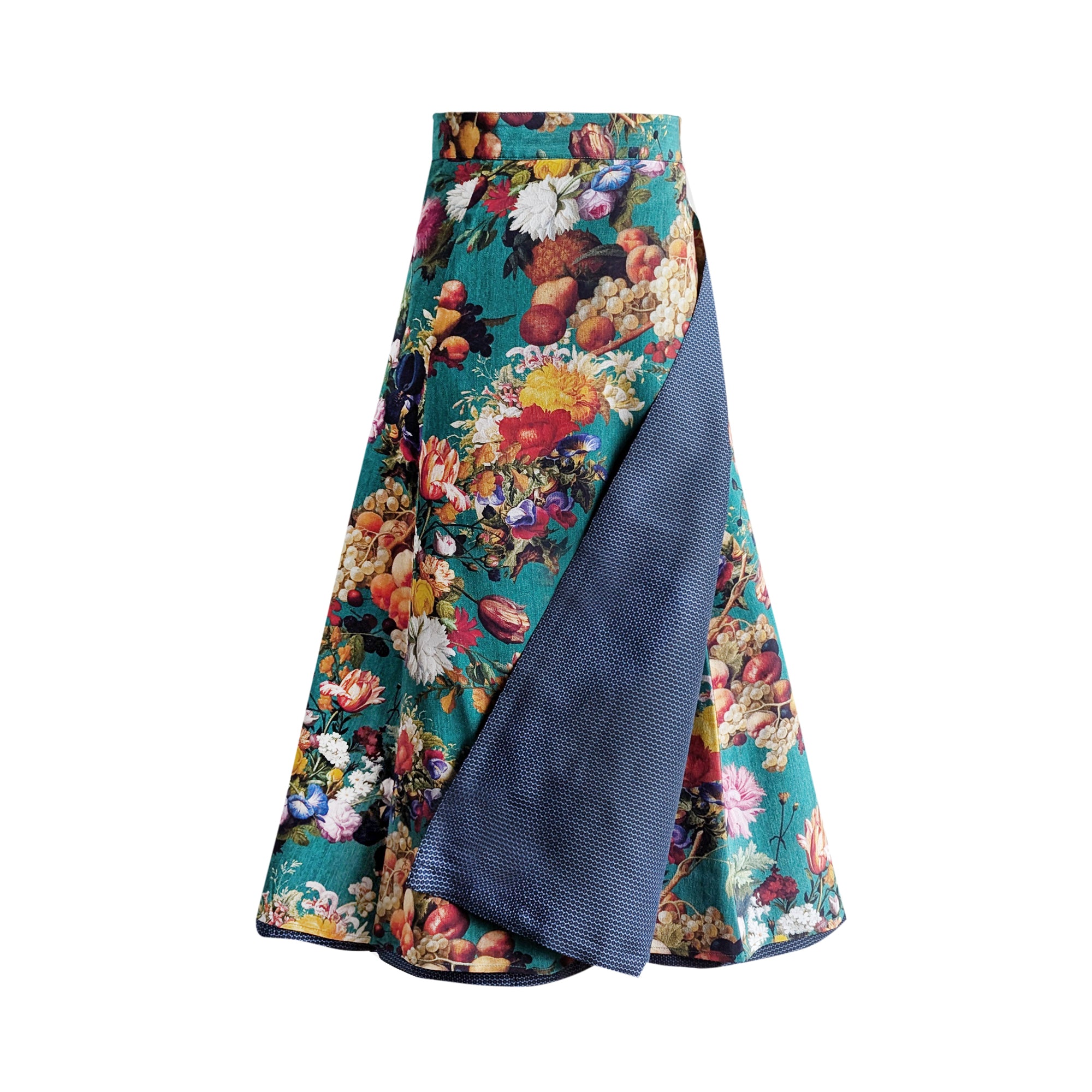 Reversible Skirt Flare - Natura Morta - Verde