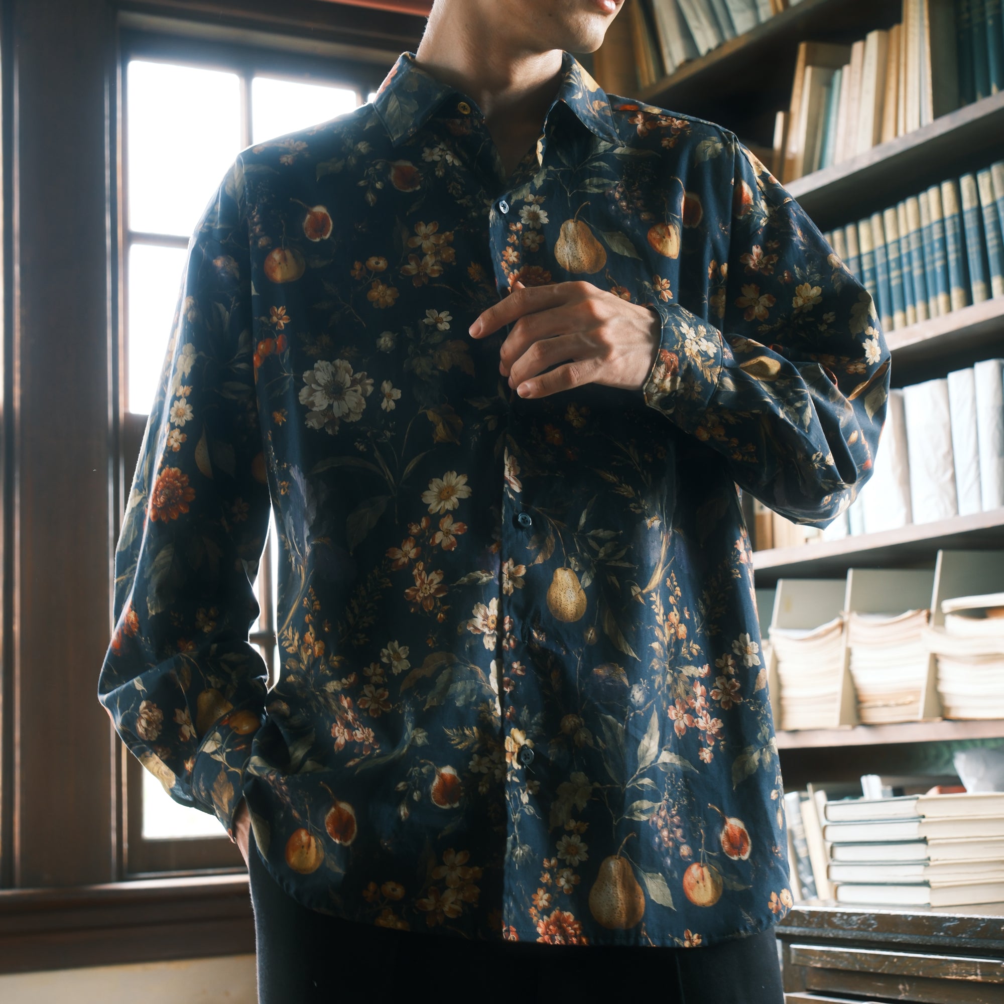 Drop Shoulder Shirt - Frutta