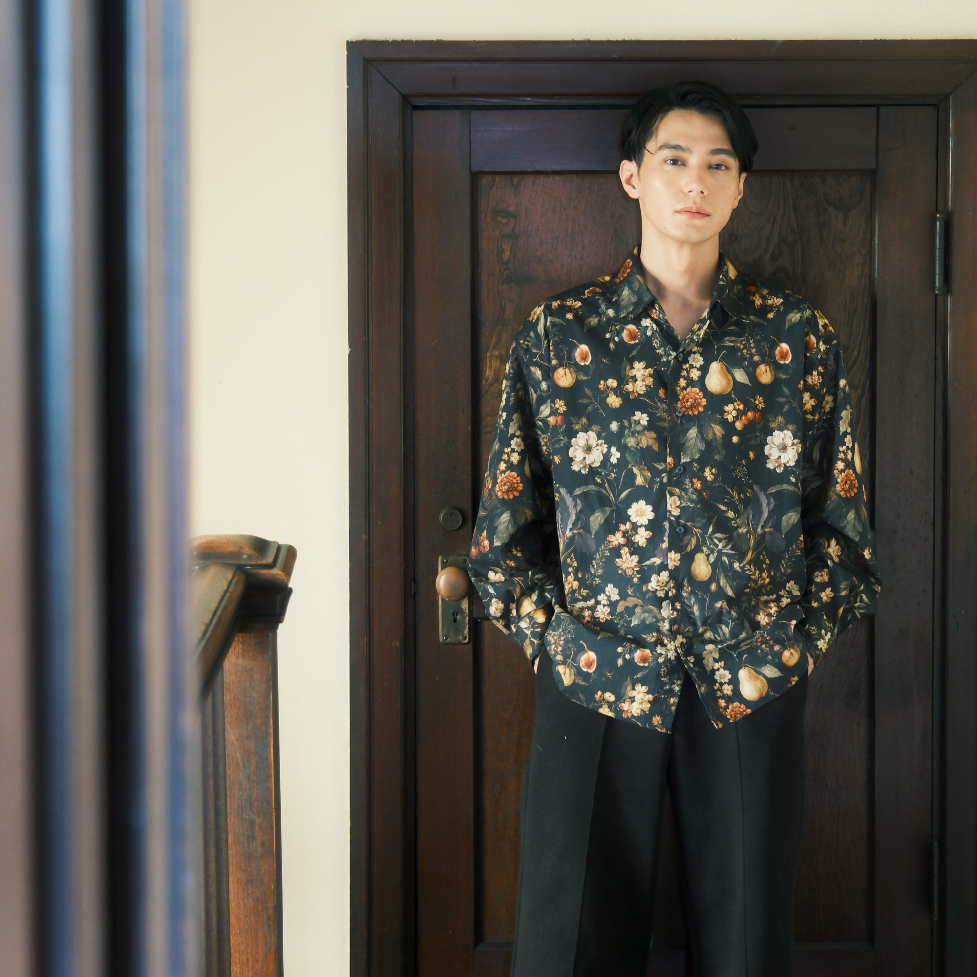 Drop Shoulder Shirt - Frutta