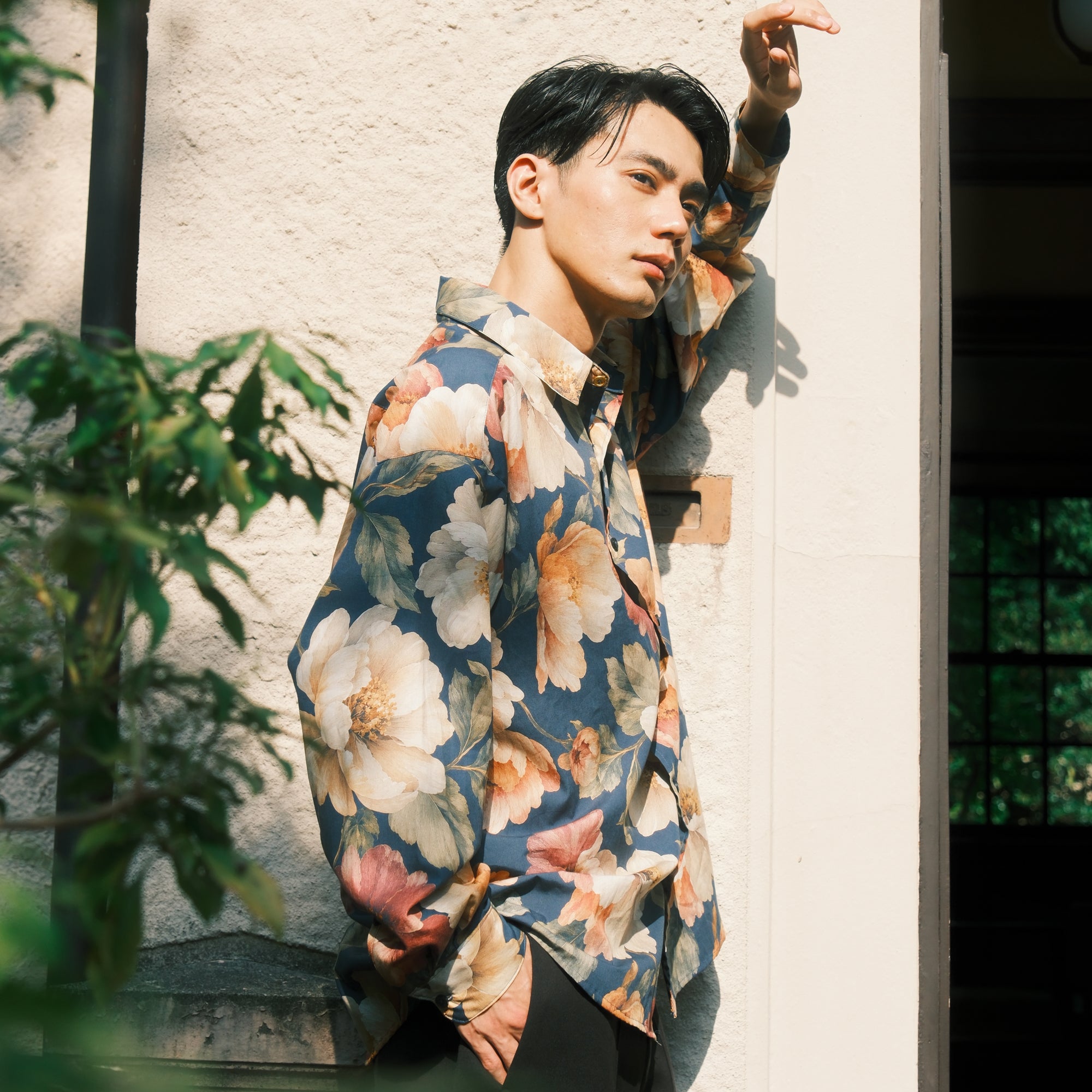 Drop Shoulder Shirt - Notturno