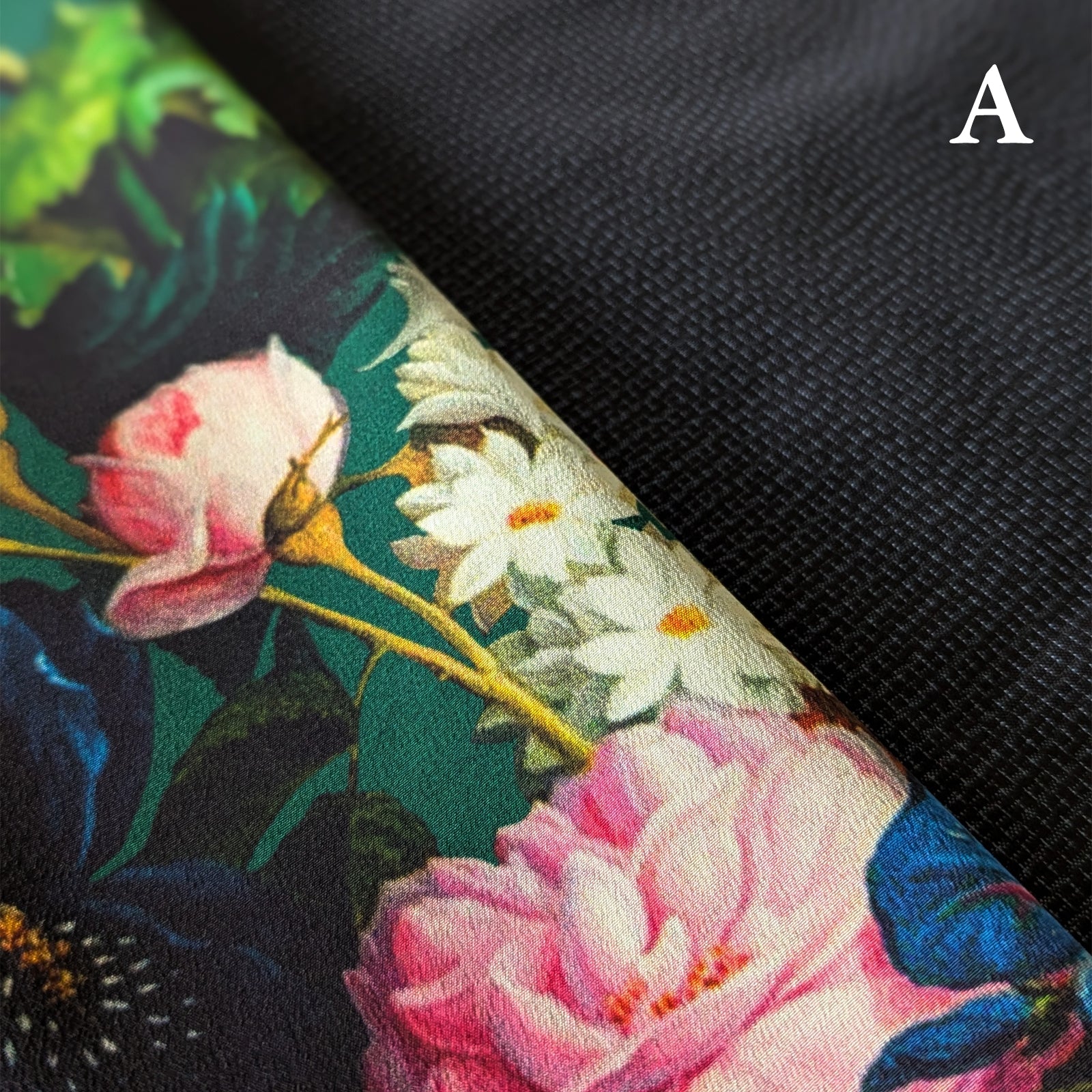 Reversible Skirt Flare - Fiori Vari - Verde