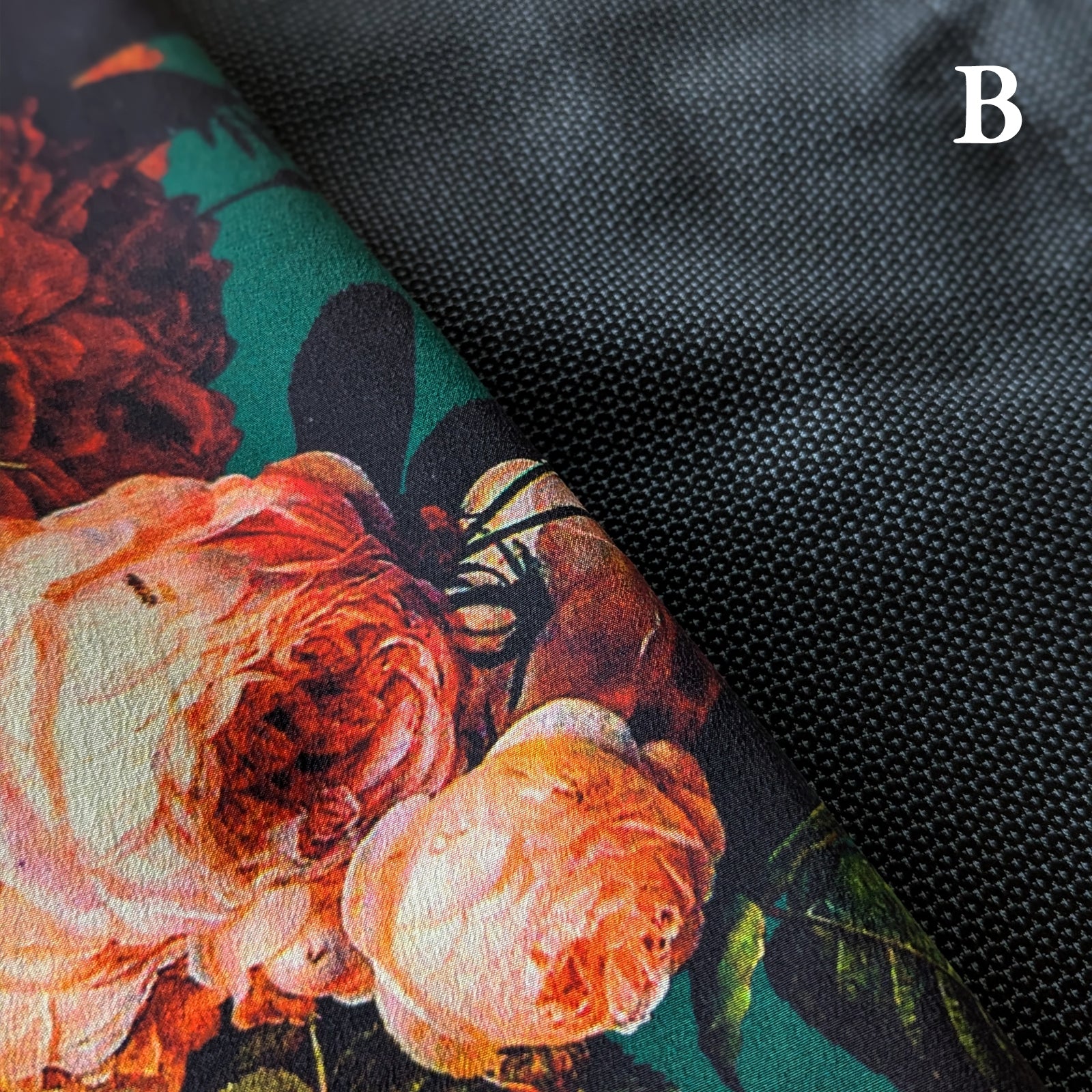 Reversible Skirt Flare - Fiori Vari - Verde