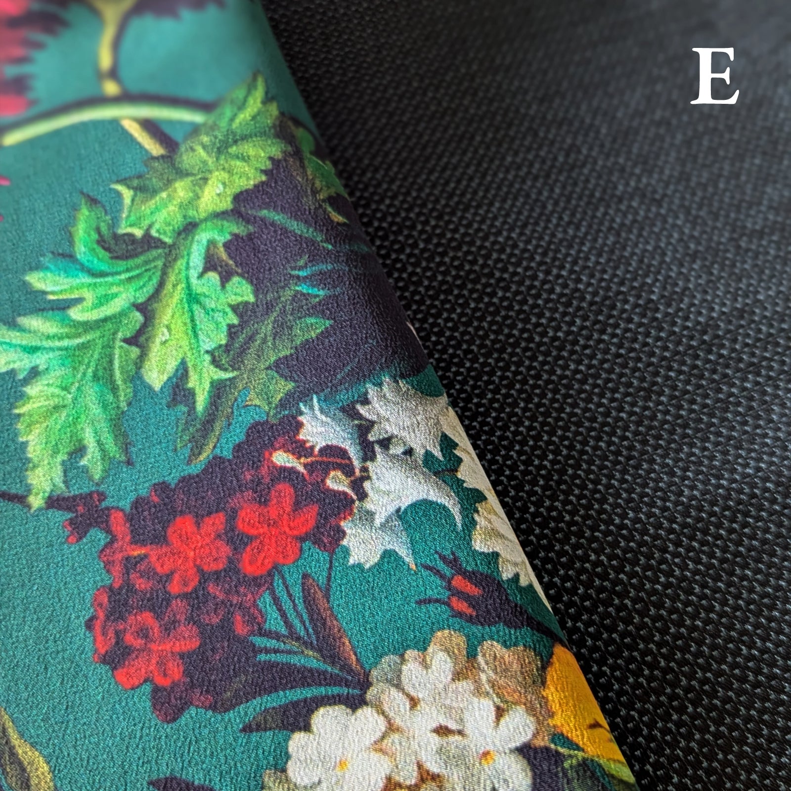 Reversible Skirt Flare - Fiori Vari - Verde