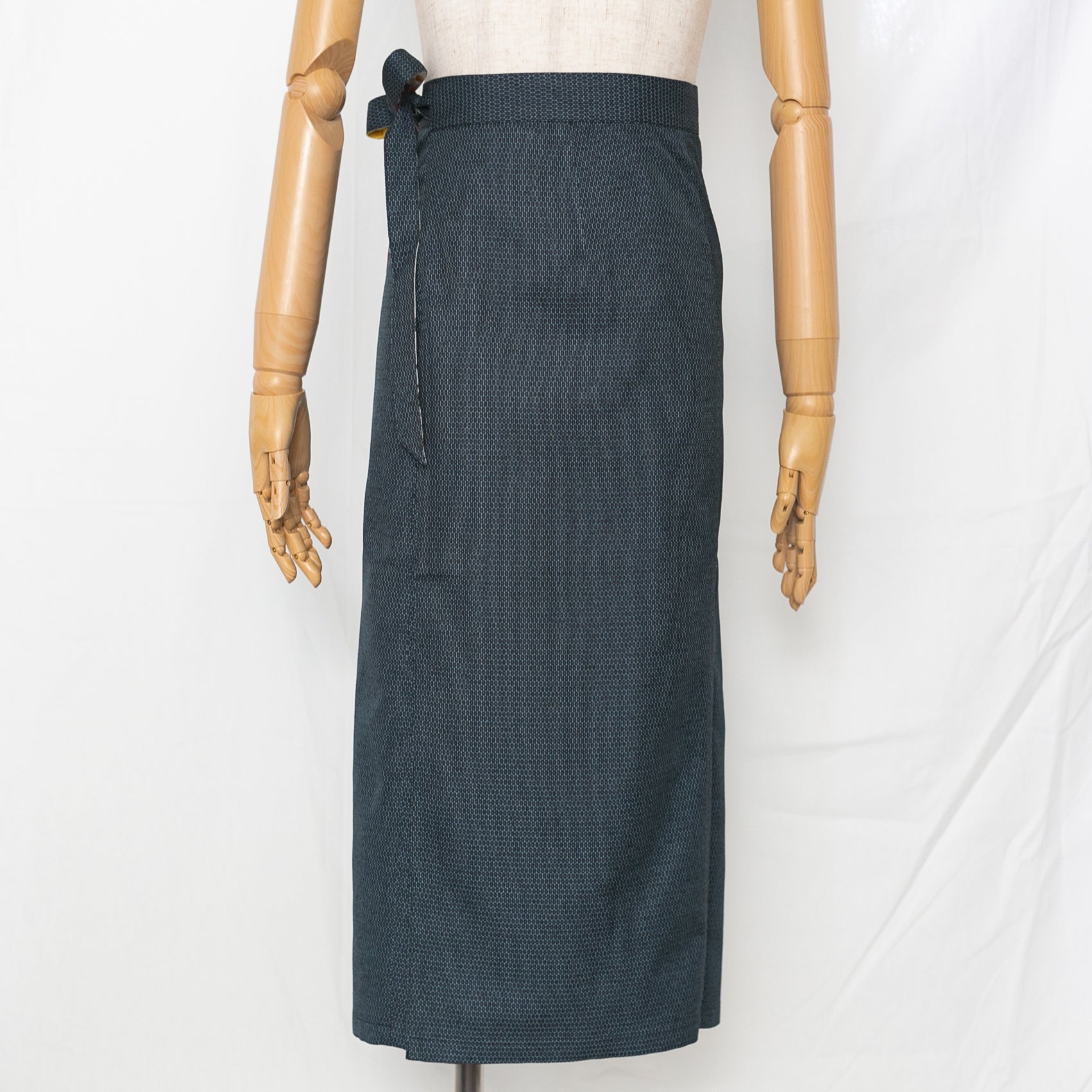 Reversible Skirt Long Straight - Fiori Bianco