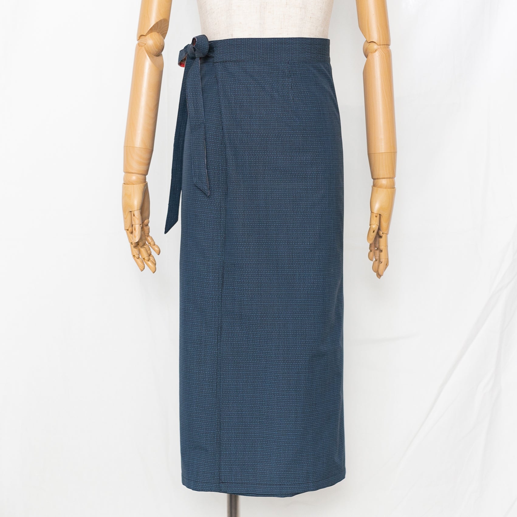 Reversible Skirt Long Straight - Fiori Rosa