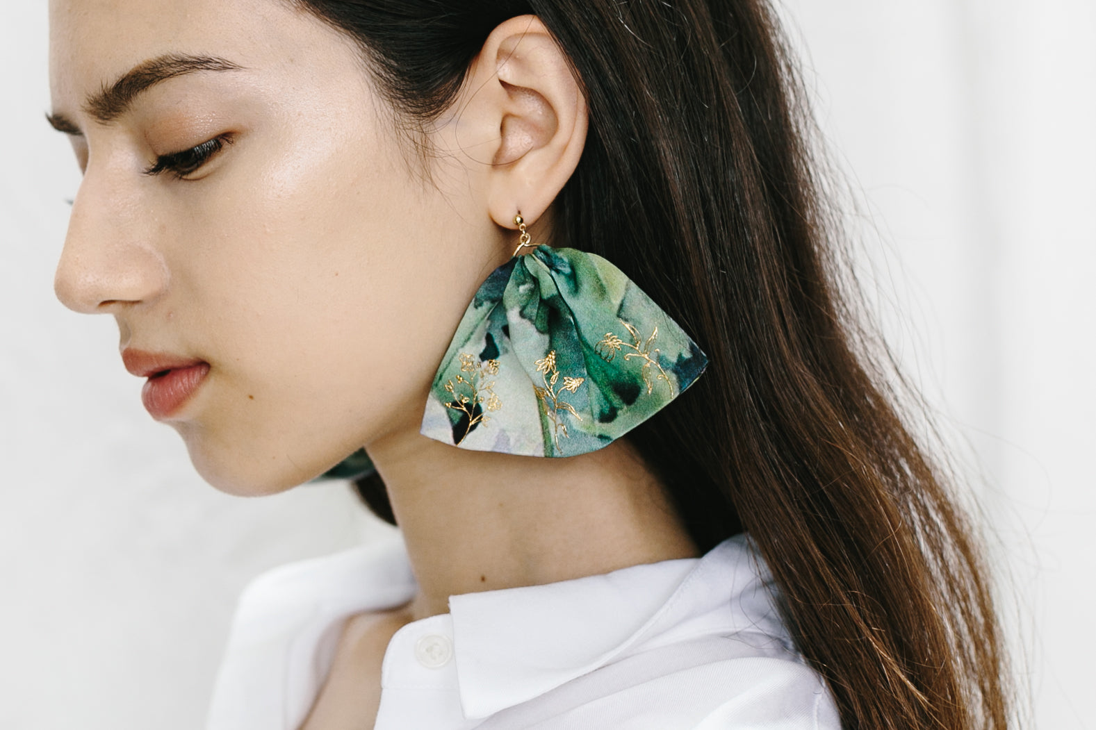 Kinsai Ear Accessory - Fiori Blu