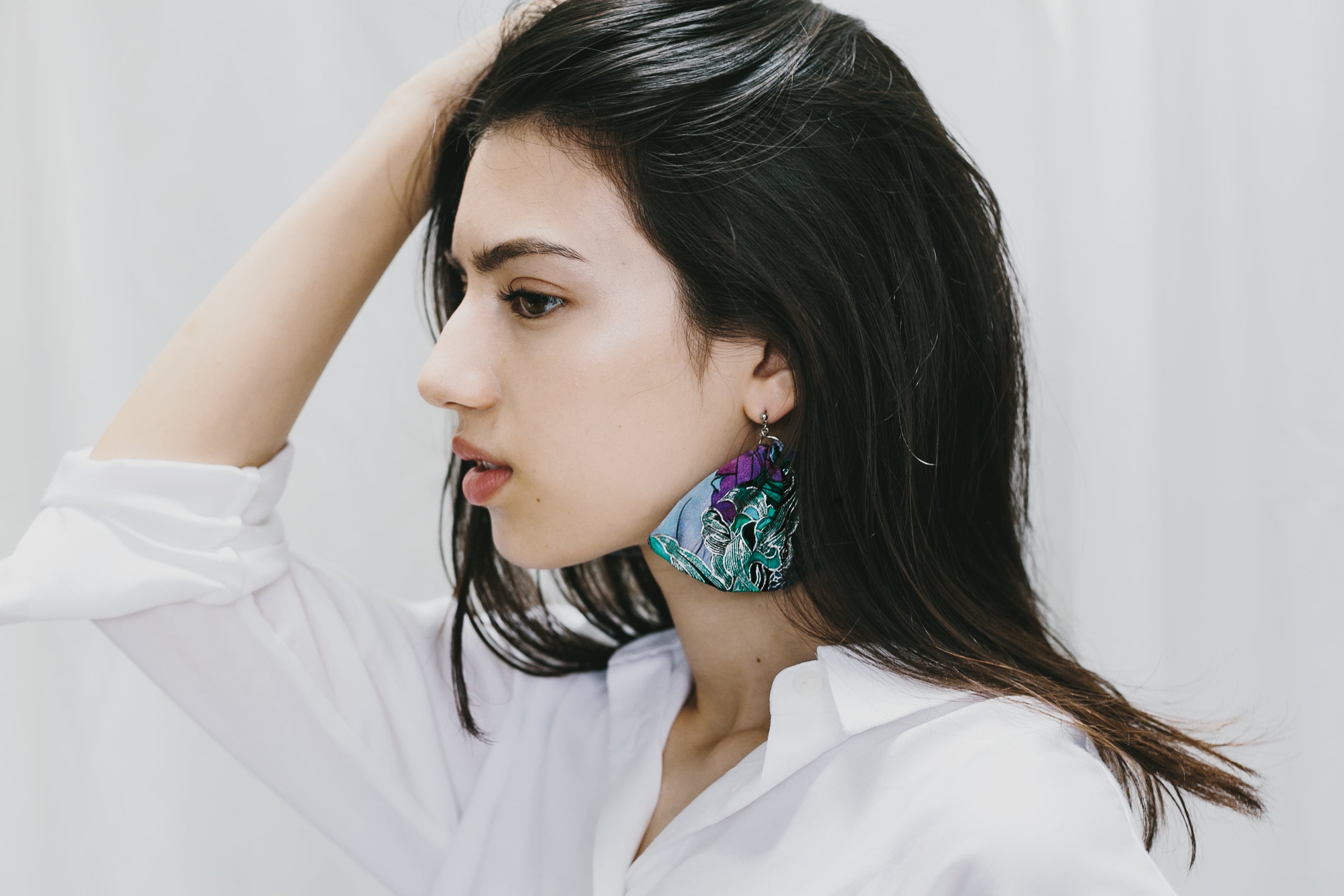 Kinsai Ear Accessory - Fiori Viola