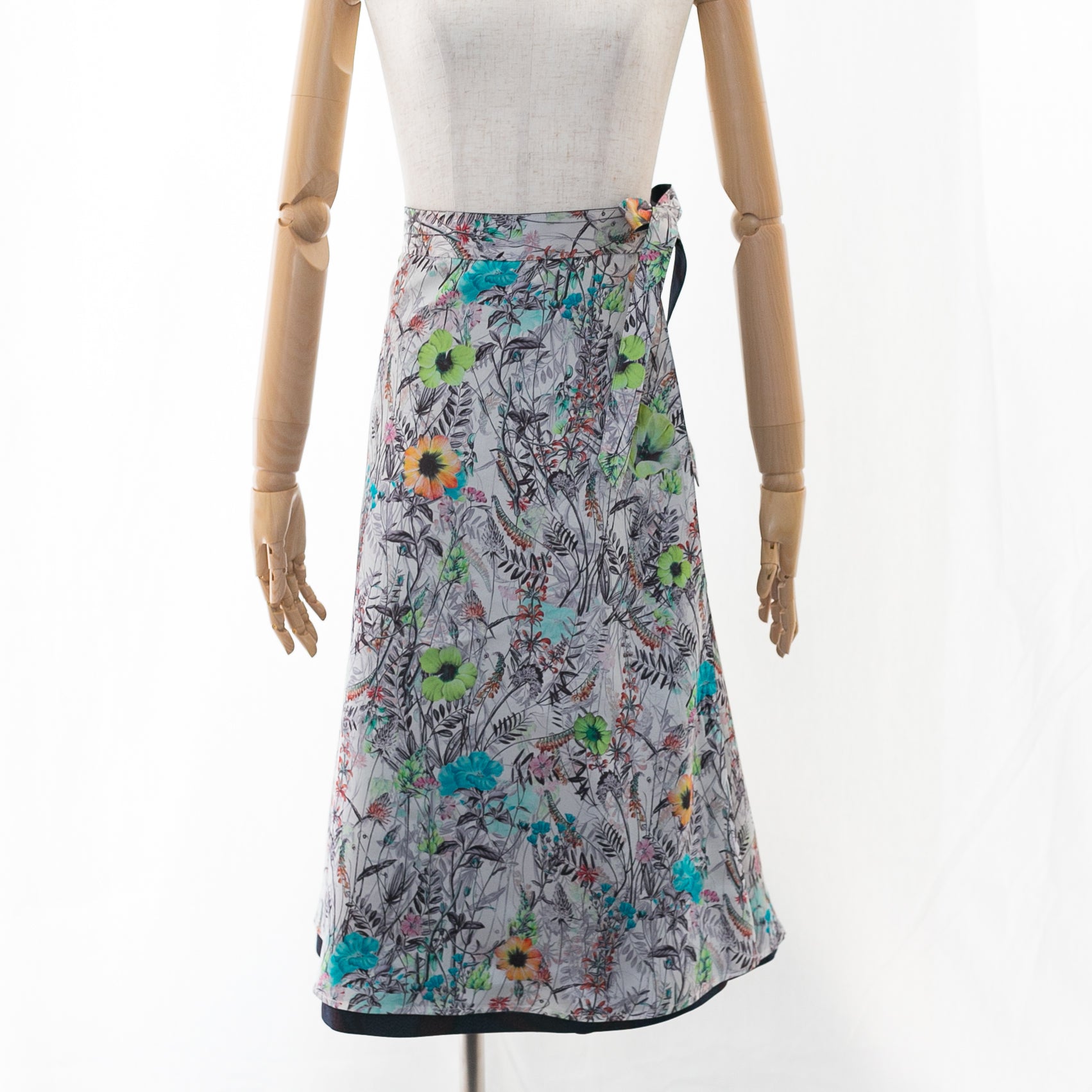 Reversible Skirt Flare - Fiori Wild