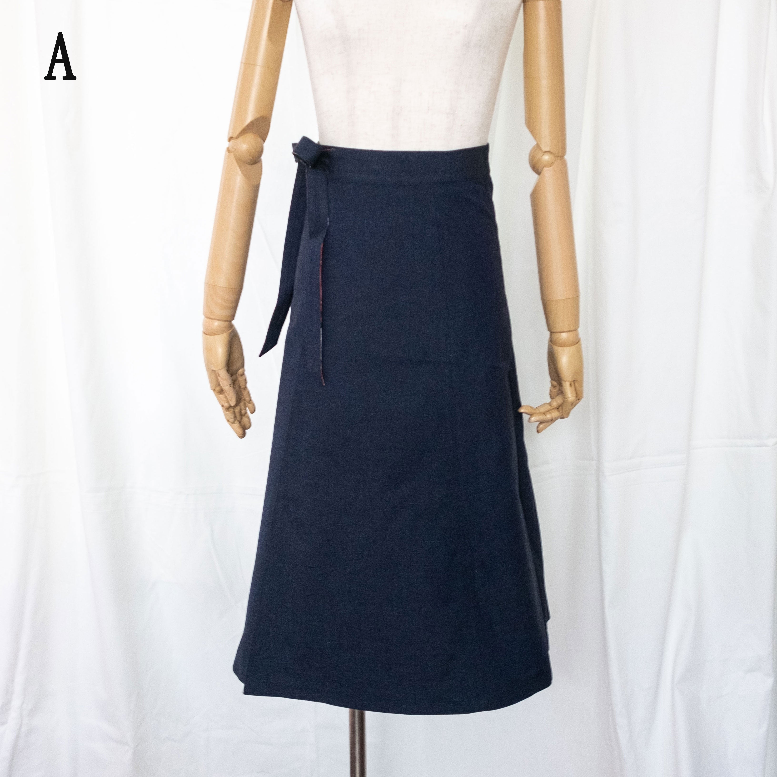 Reversible Skirt Flare - Fiori Verde