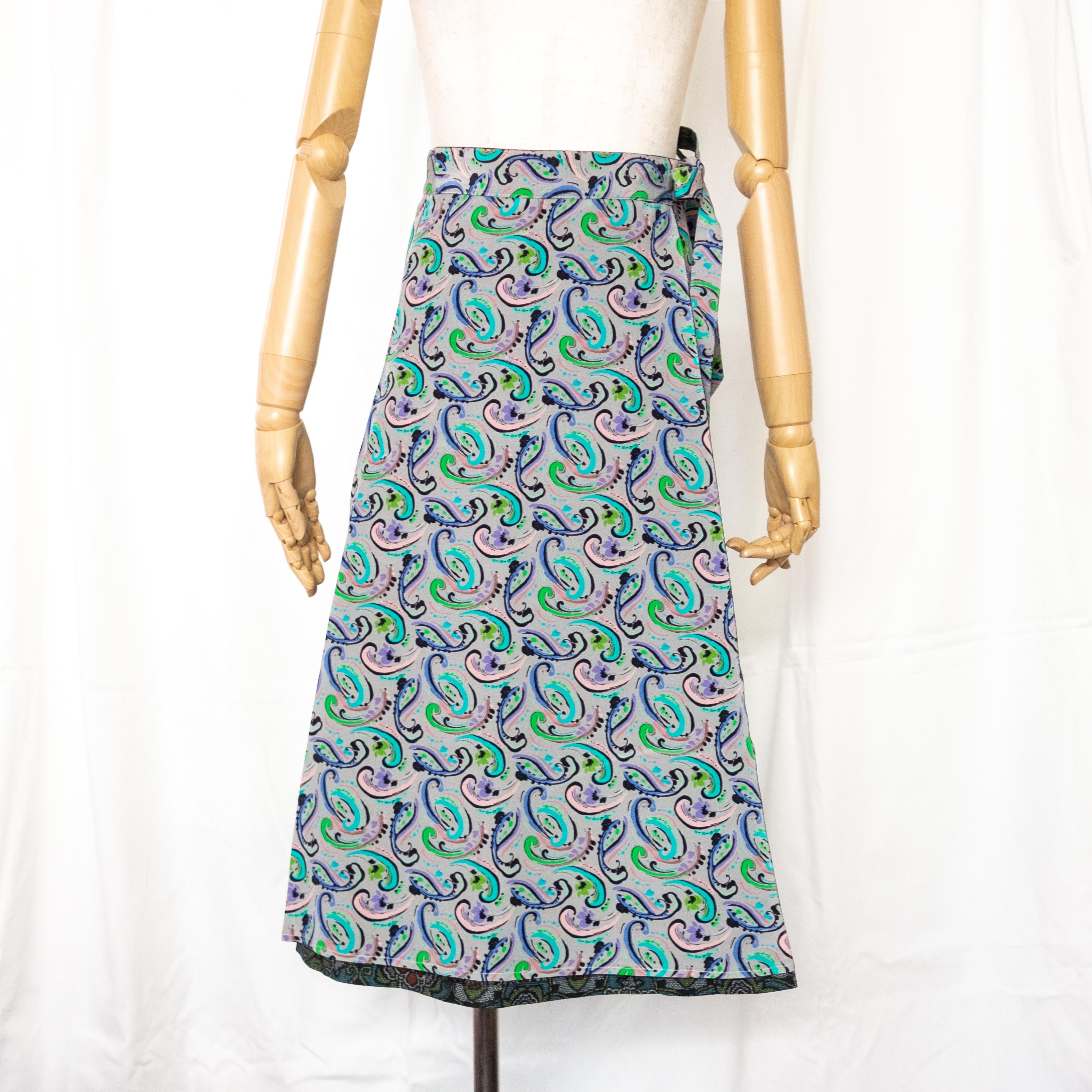 Reversible Skirt Flare - Paisley