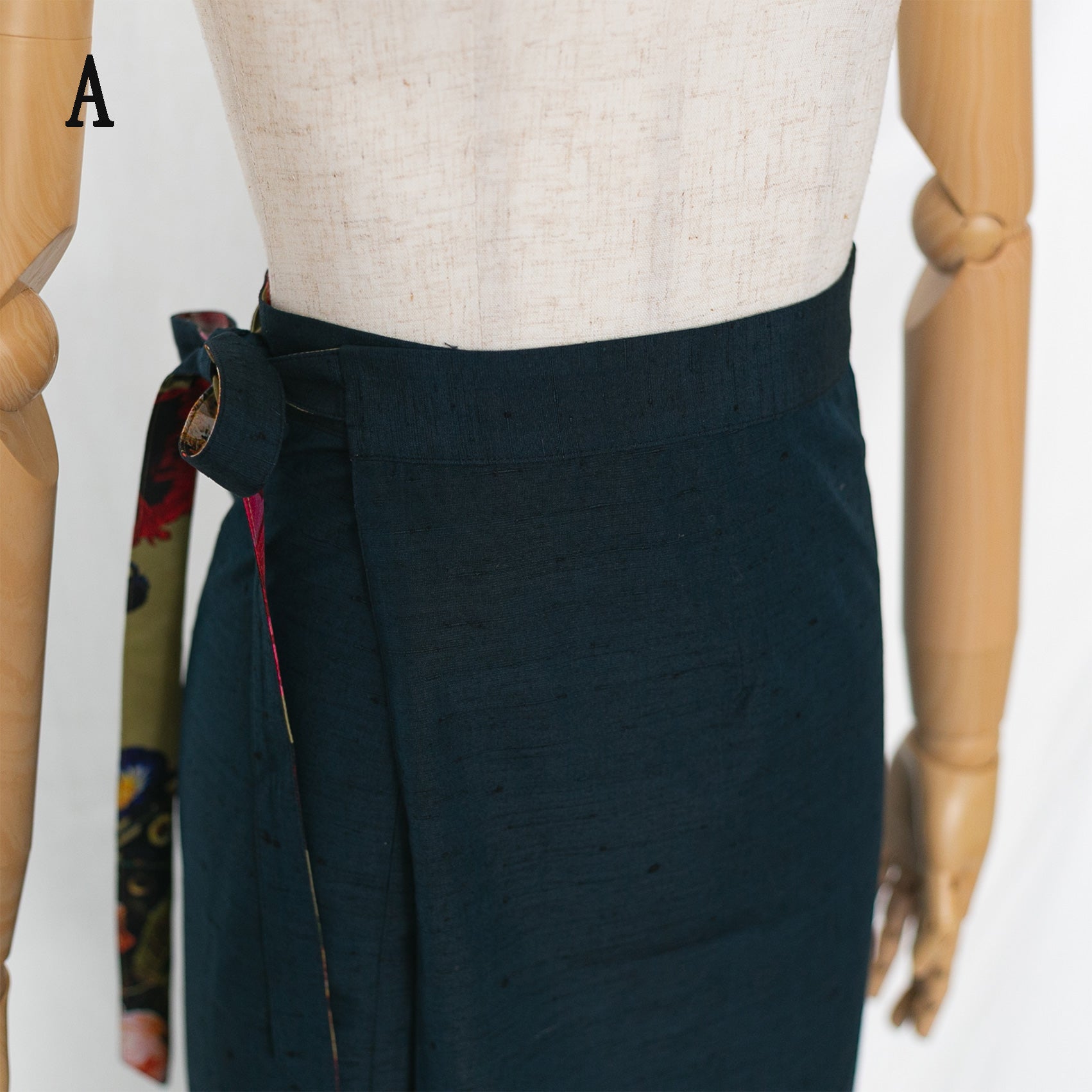 Reversible Skirt Long Straight - Fiori Bloom