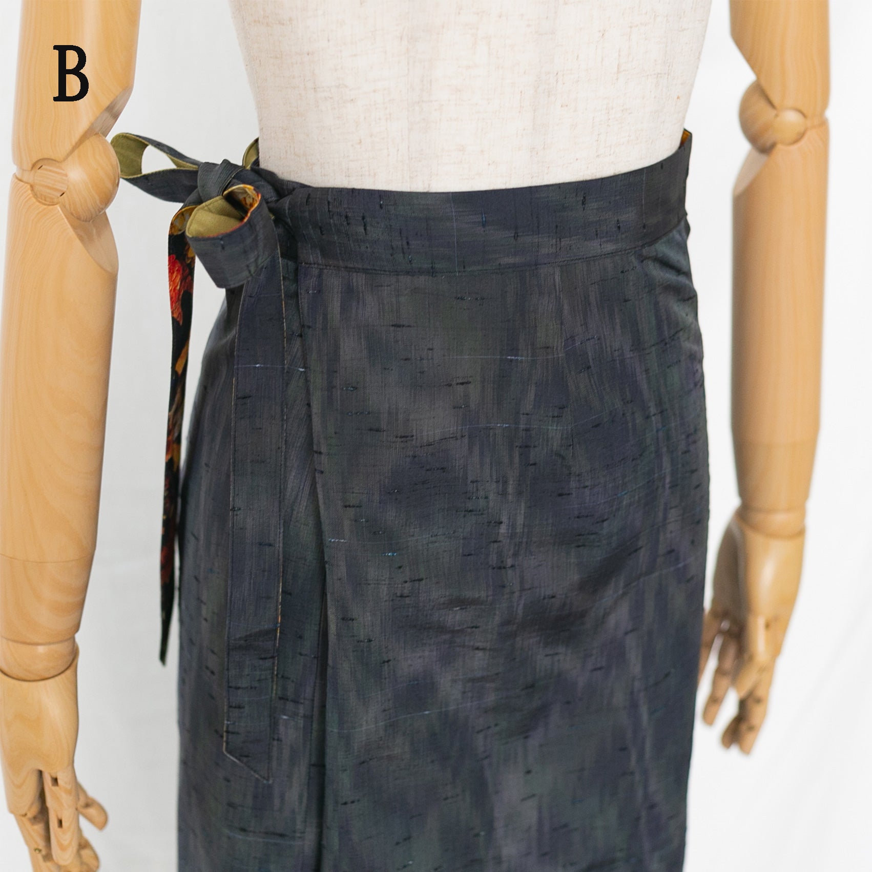 Reversible Skirt Long Straight - Fiori Bloom