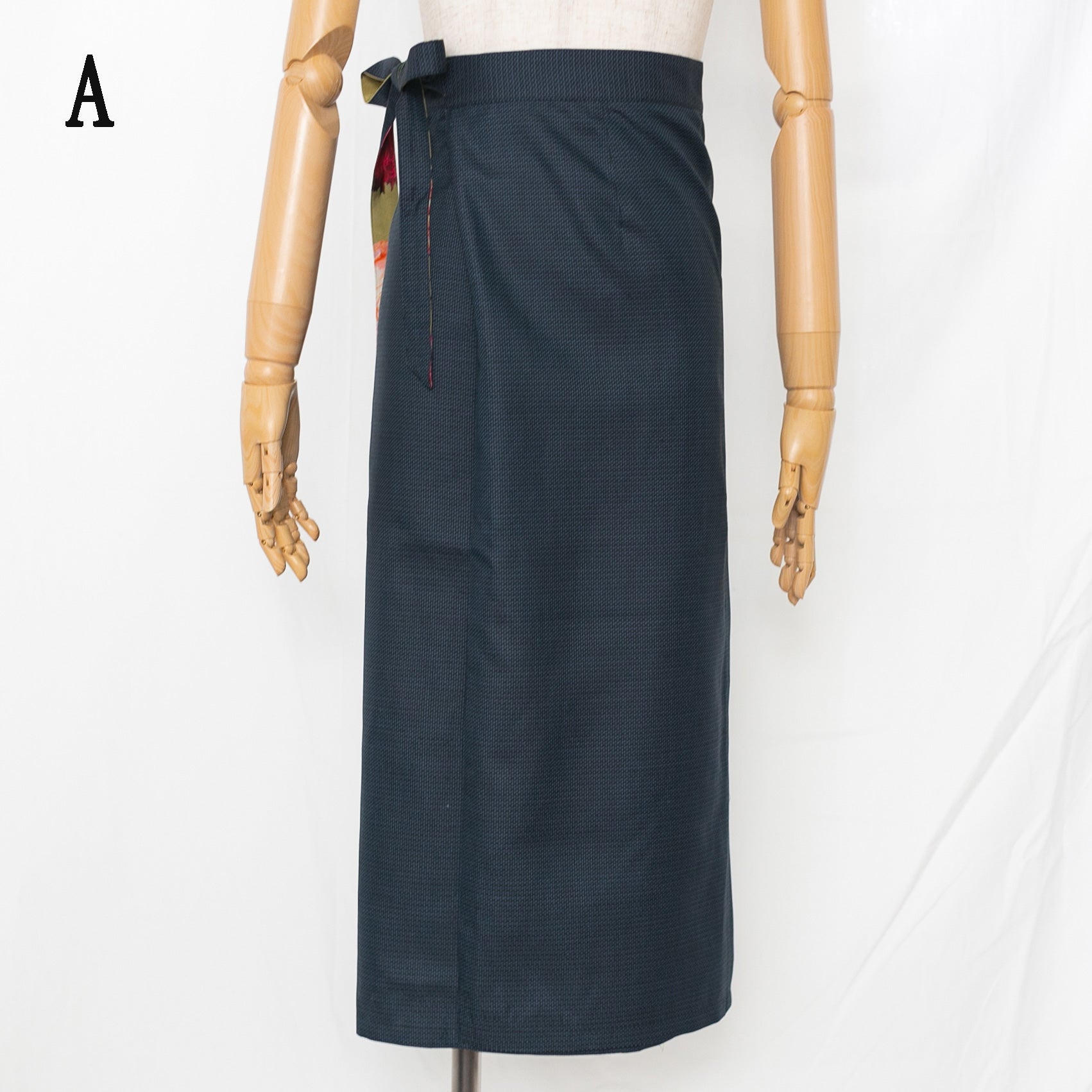 Reversible Skirt Long Straight - Fiori Bloom - Oshima