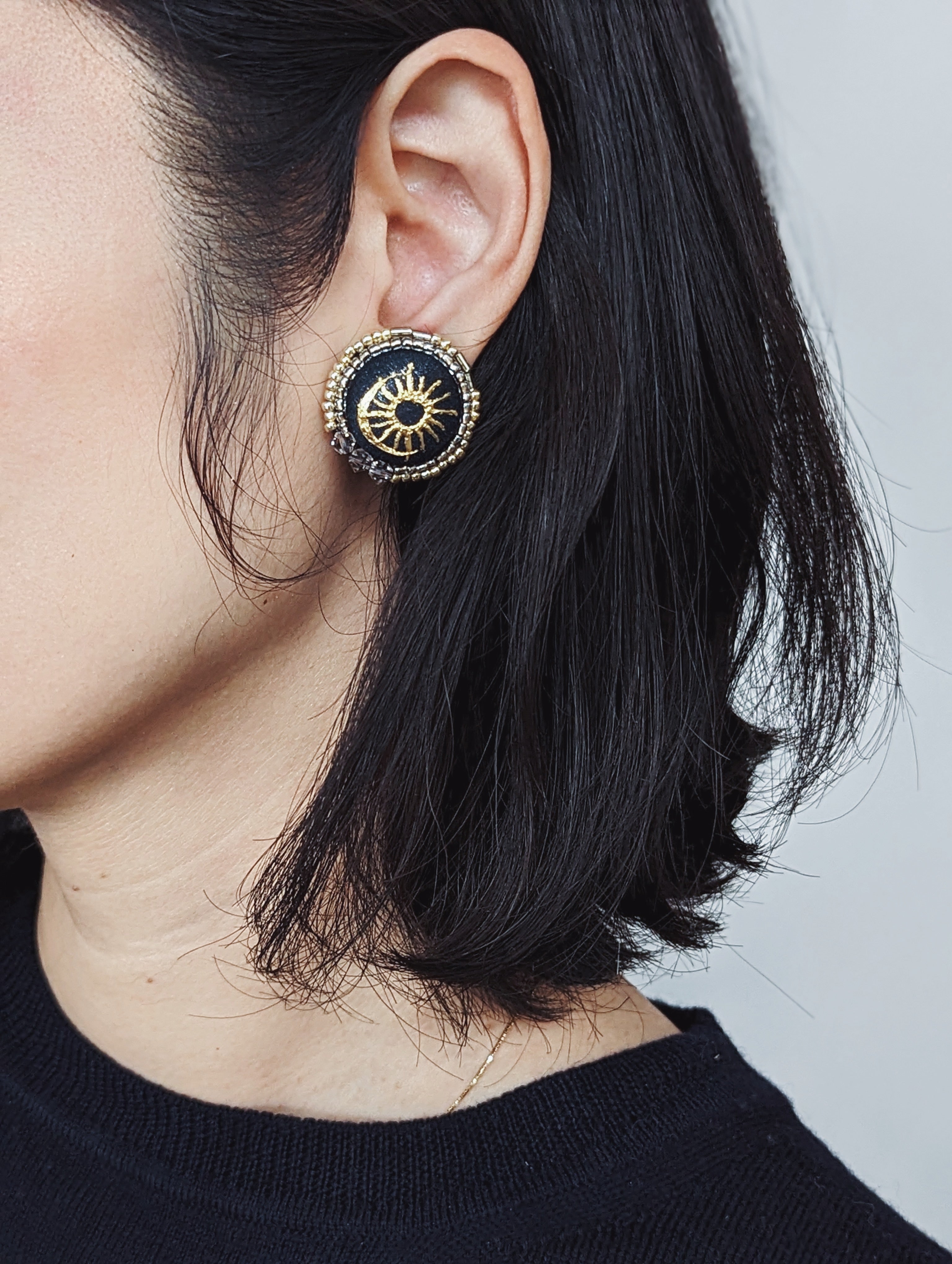 Kinsai Ear Accessory - Nero