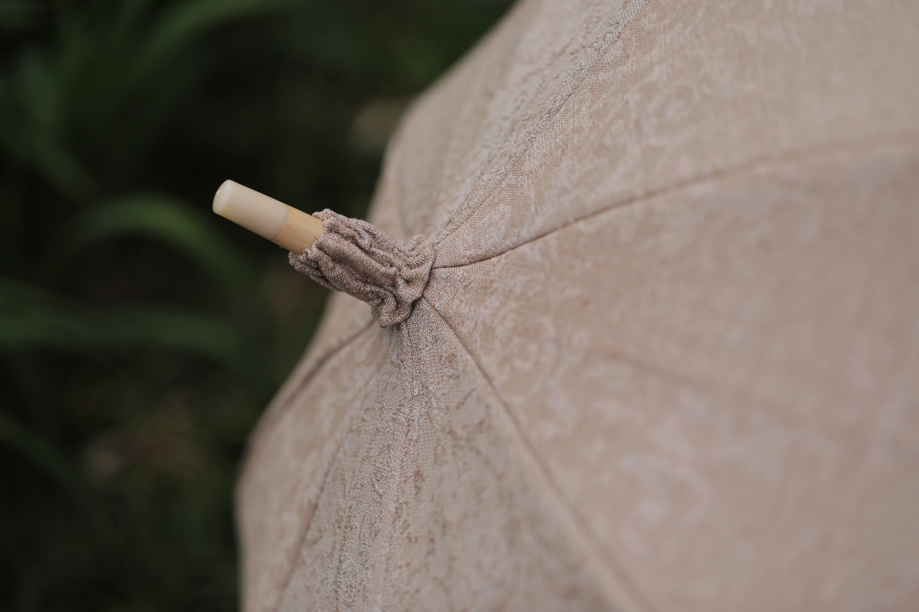 Nishijin Parasol - Marrone