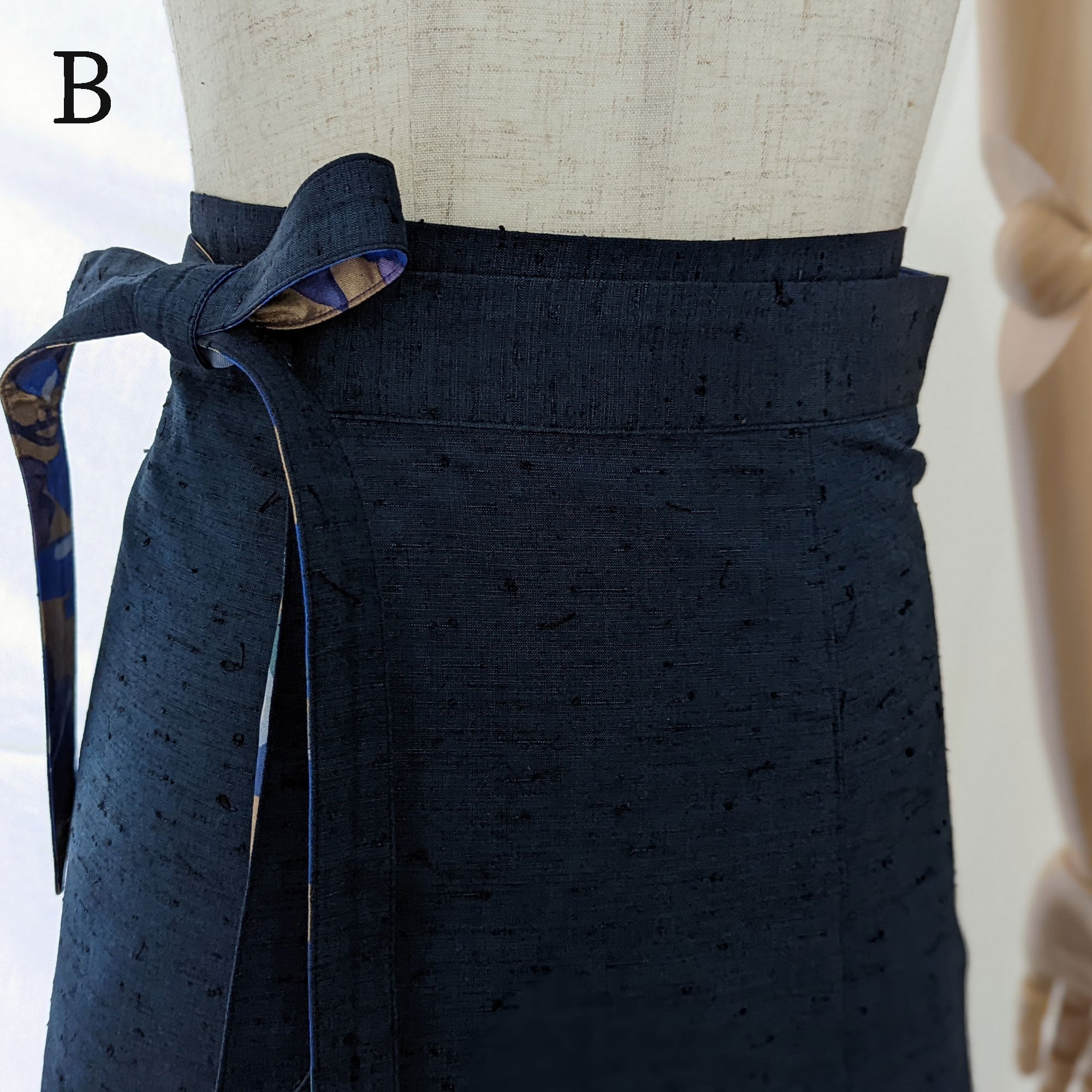 Reversible Skirt Flare - Fiori Oro