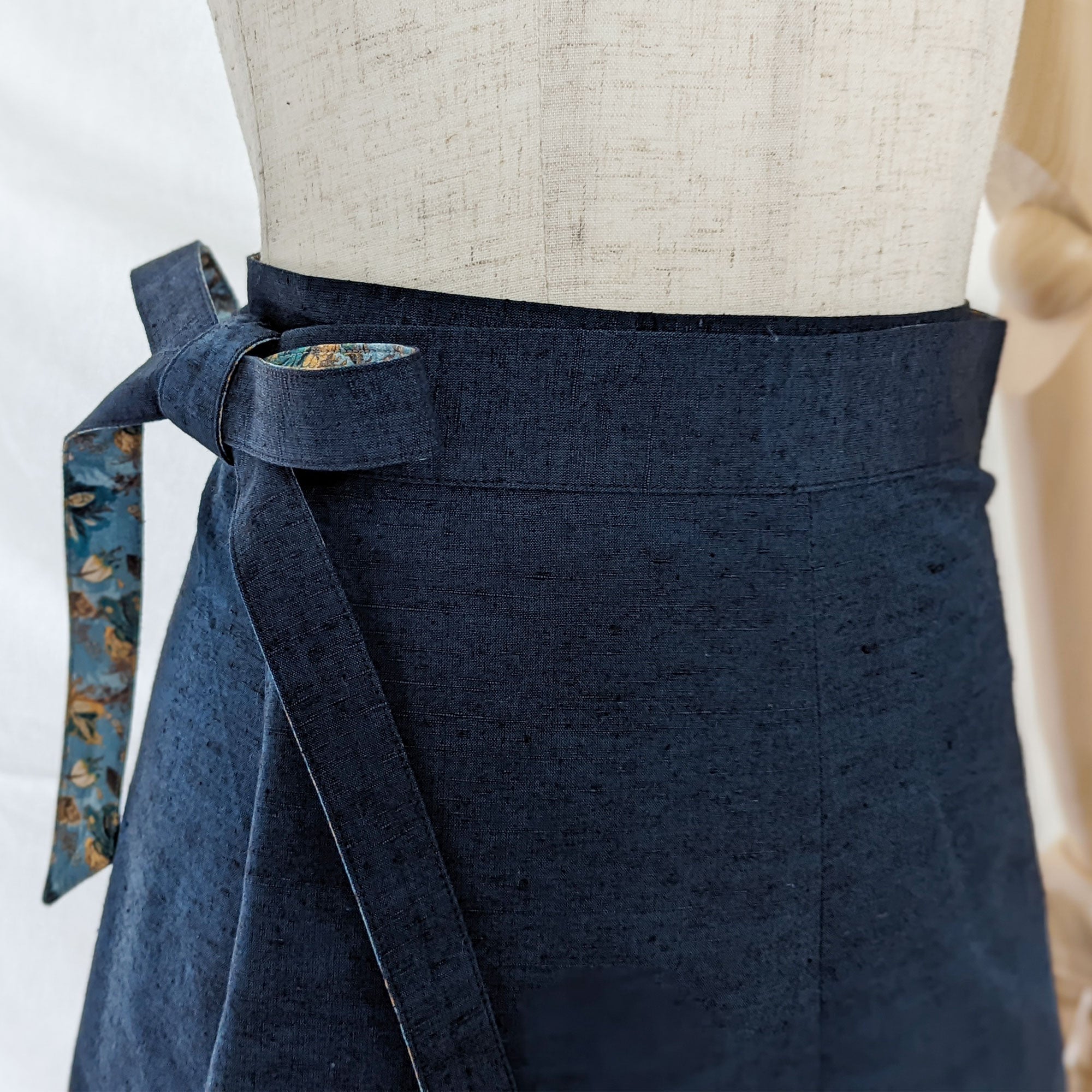 Reversible Skirt Flare - Vintage Blu