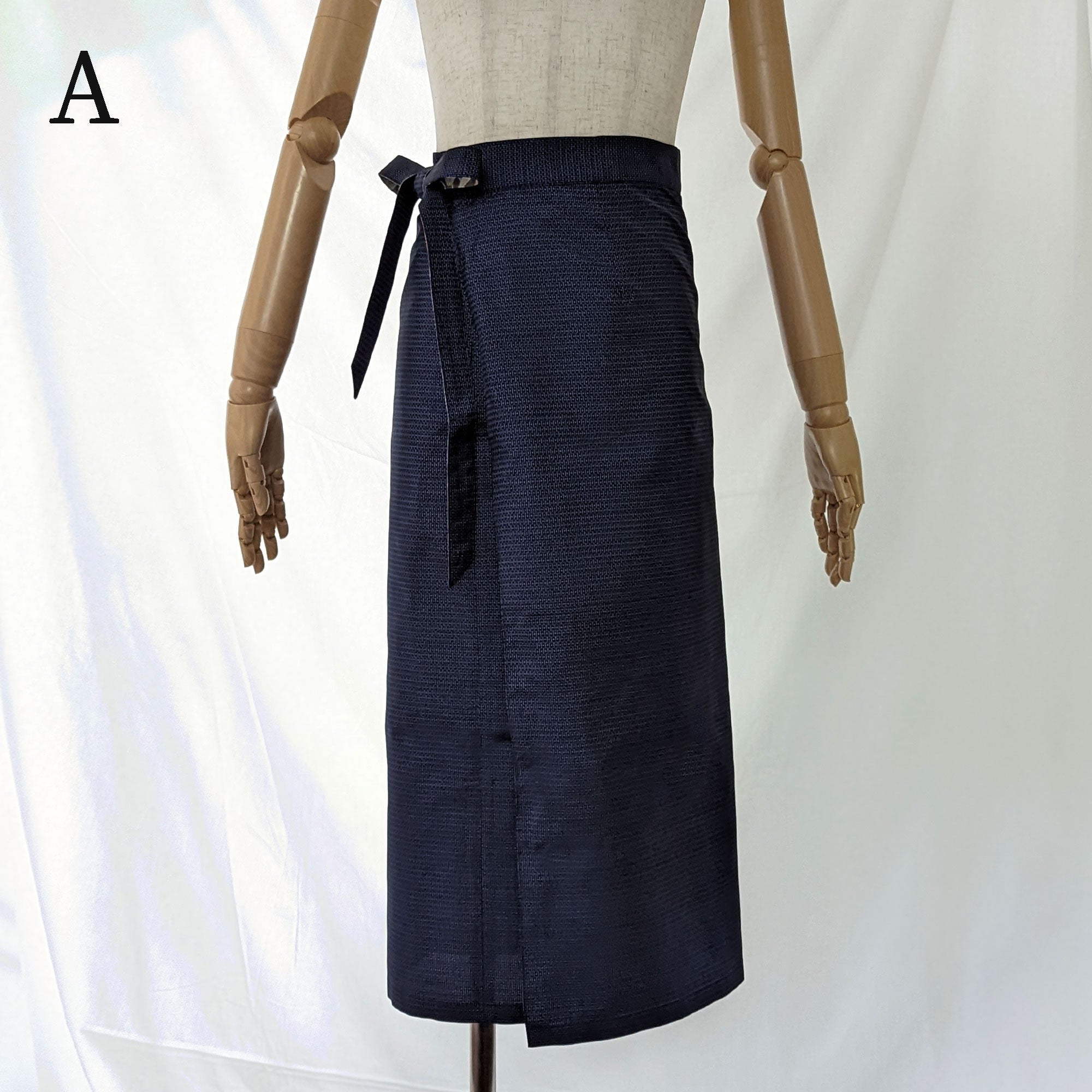 Reversible Skirt Long Straight - Fiori Khaki