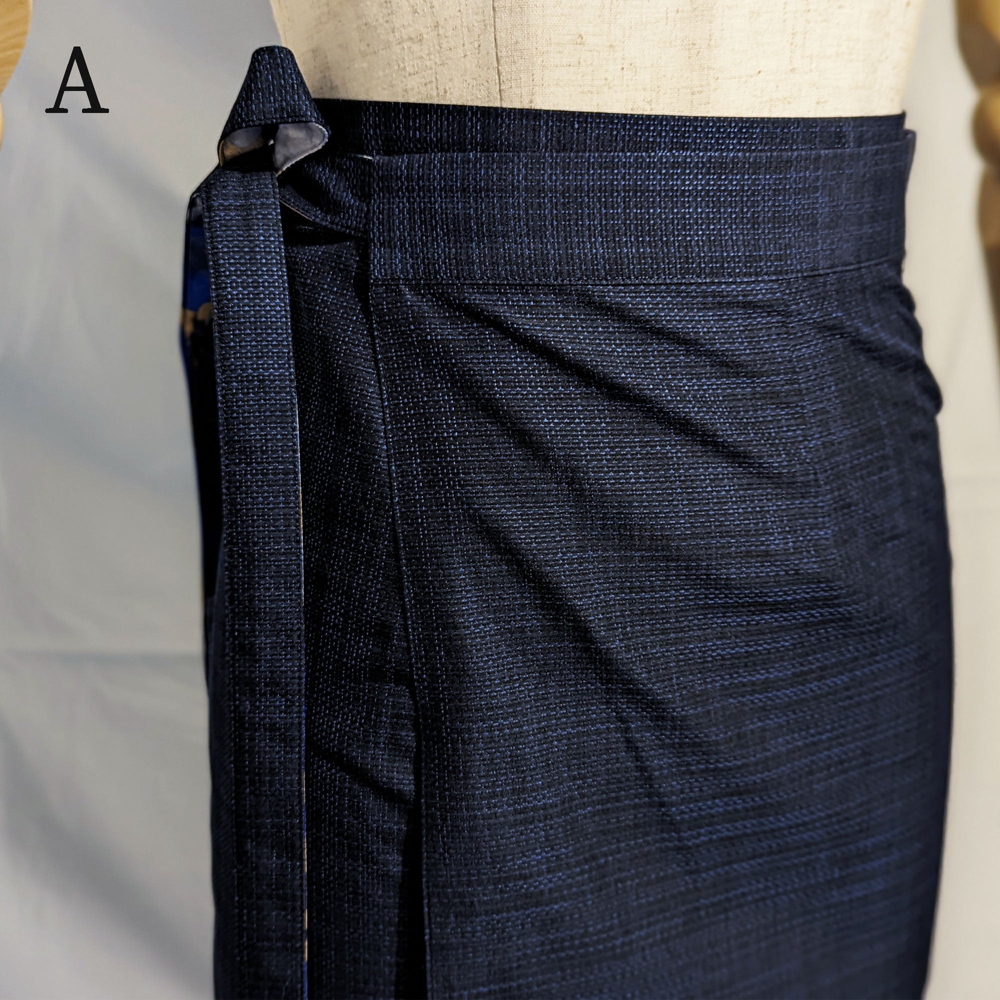 Reversible Skirt Long Straight - Fiori Oro