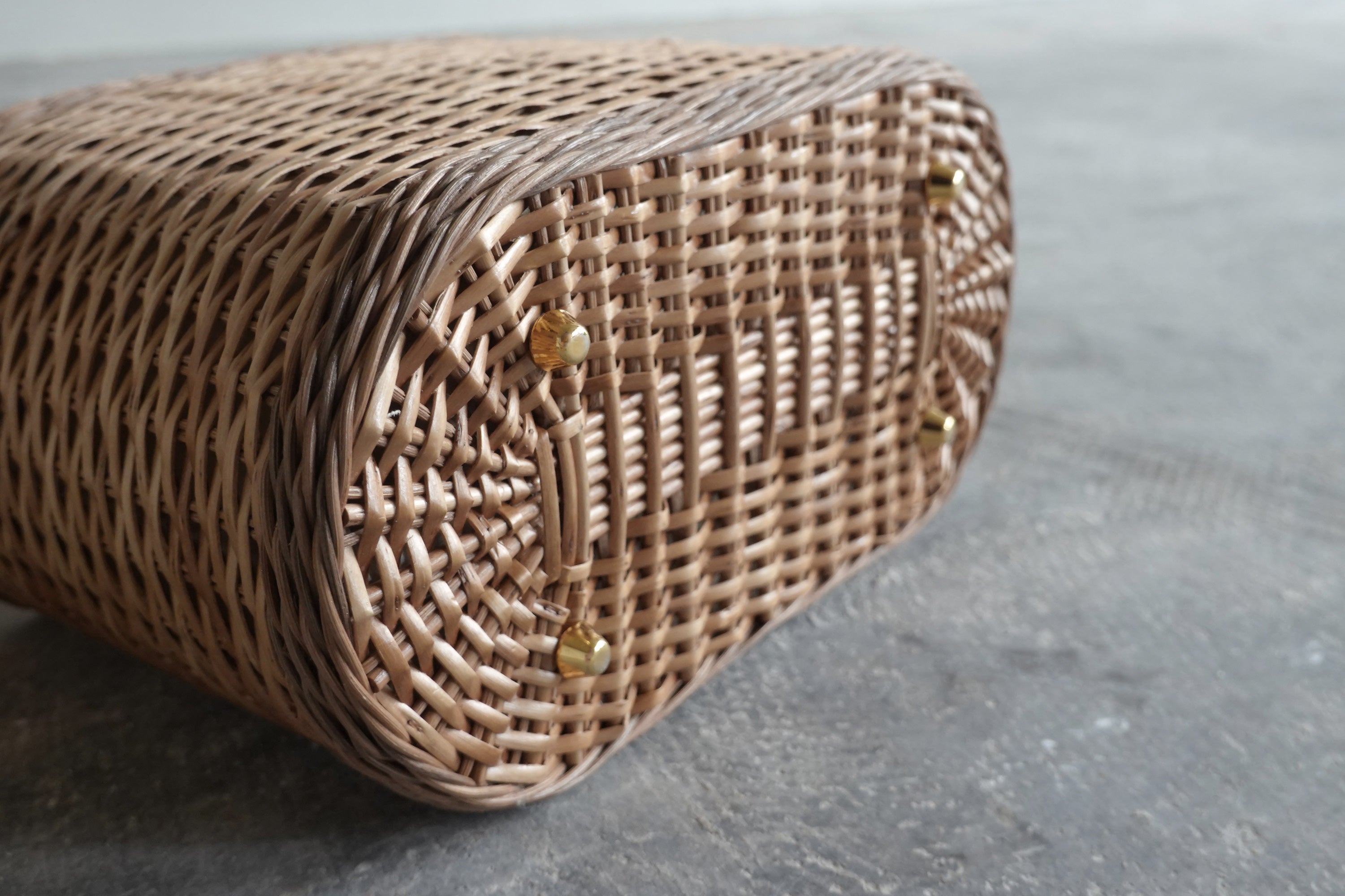 Kiryu-zaiku Basket - Bianco