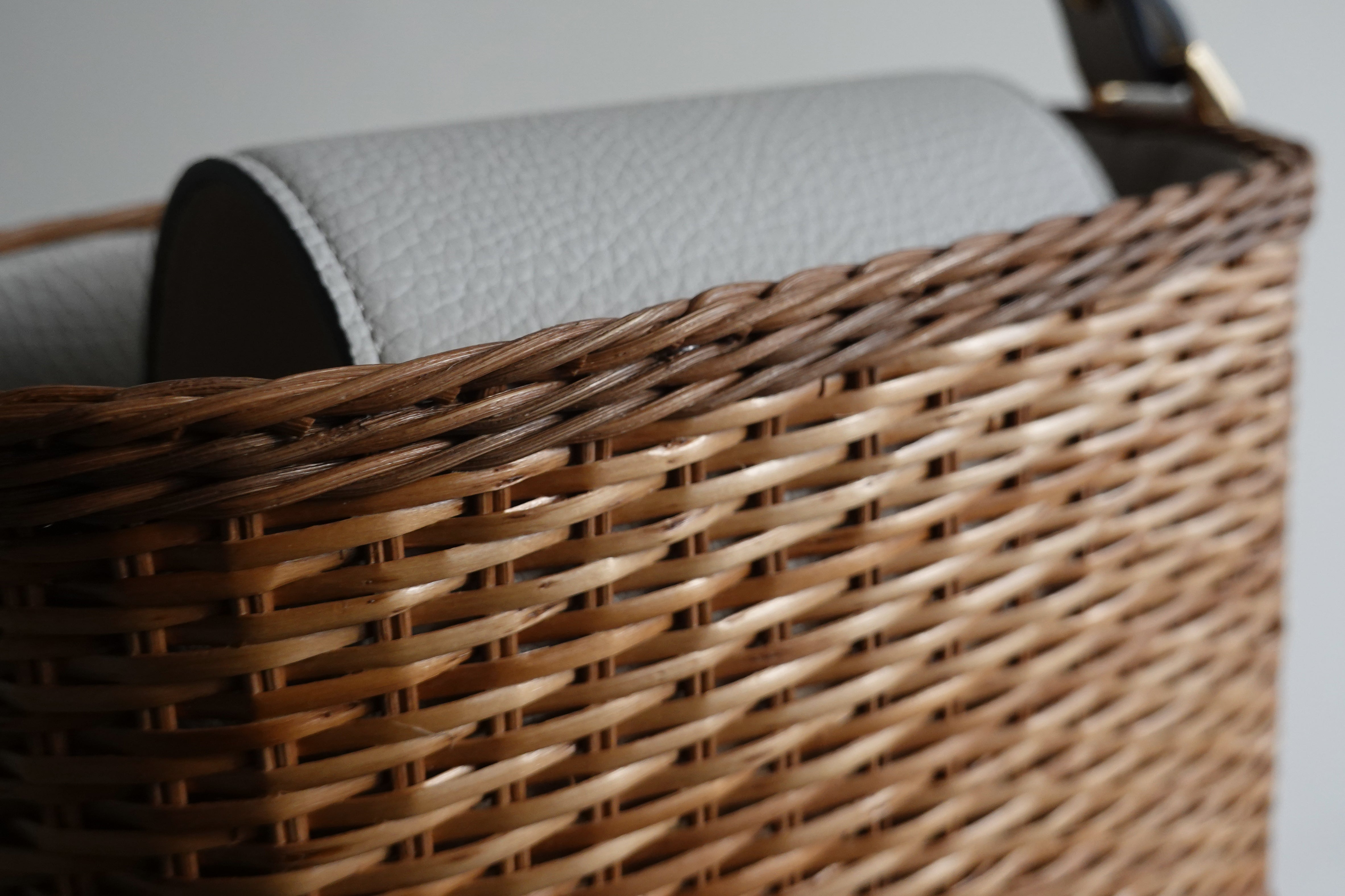 Kiryu-zaiku Basket - Bianco