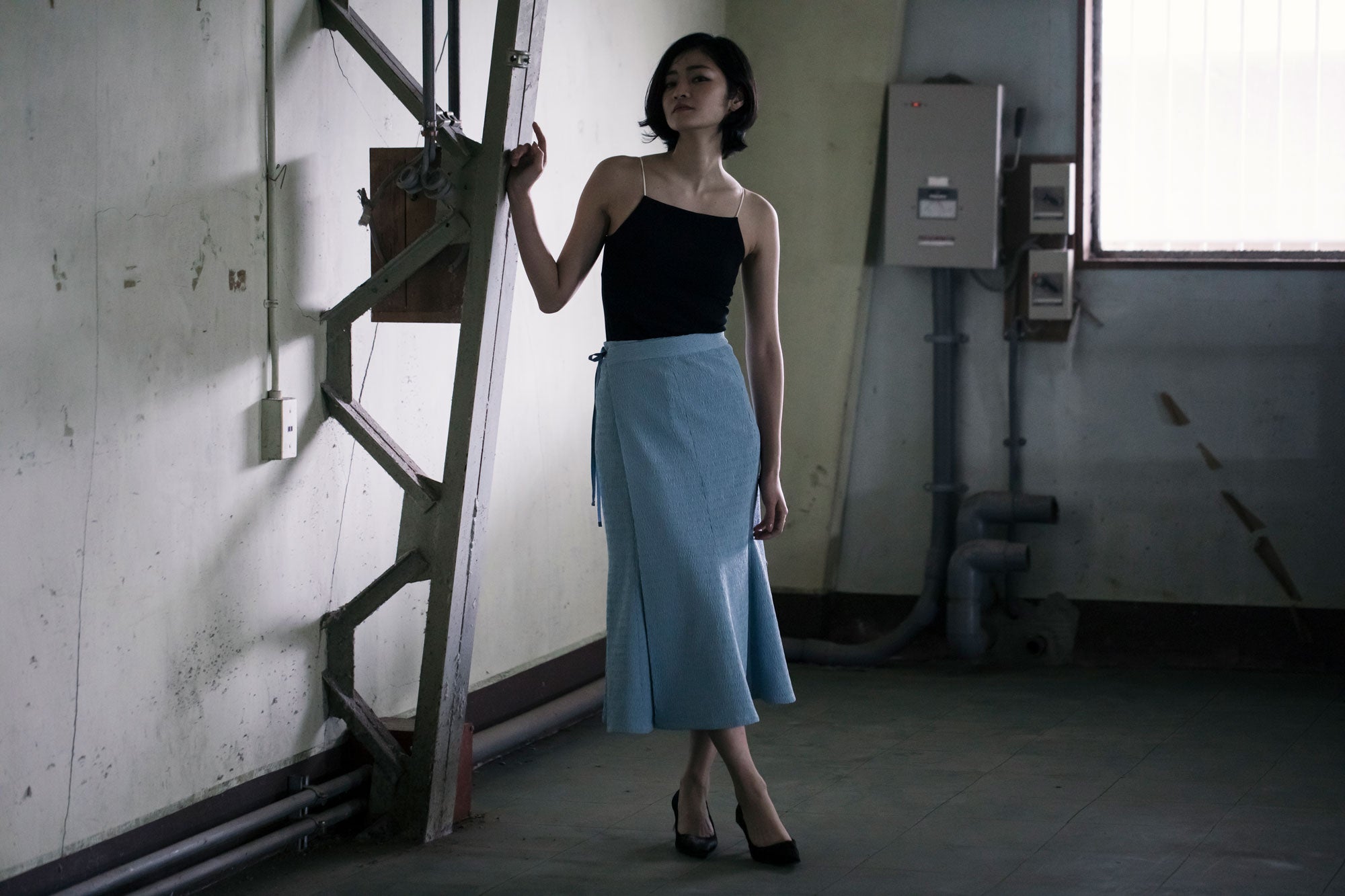 Tango Mermaid Wrap Skirt - Blu