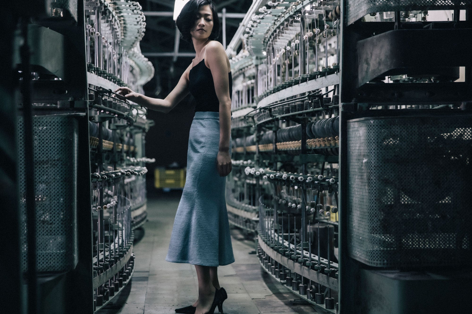 Tango Mermaid Wrap Skirt - Blu