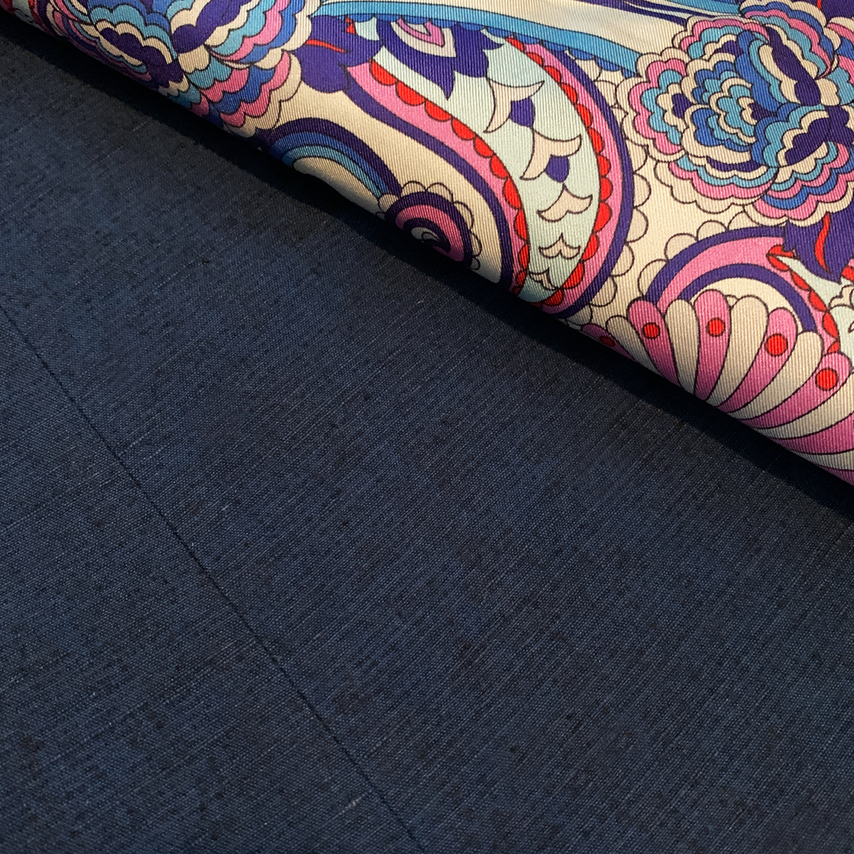 Reversible Skirt Flare - Paisley Bianco