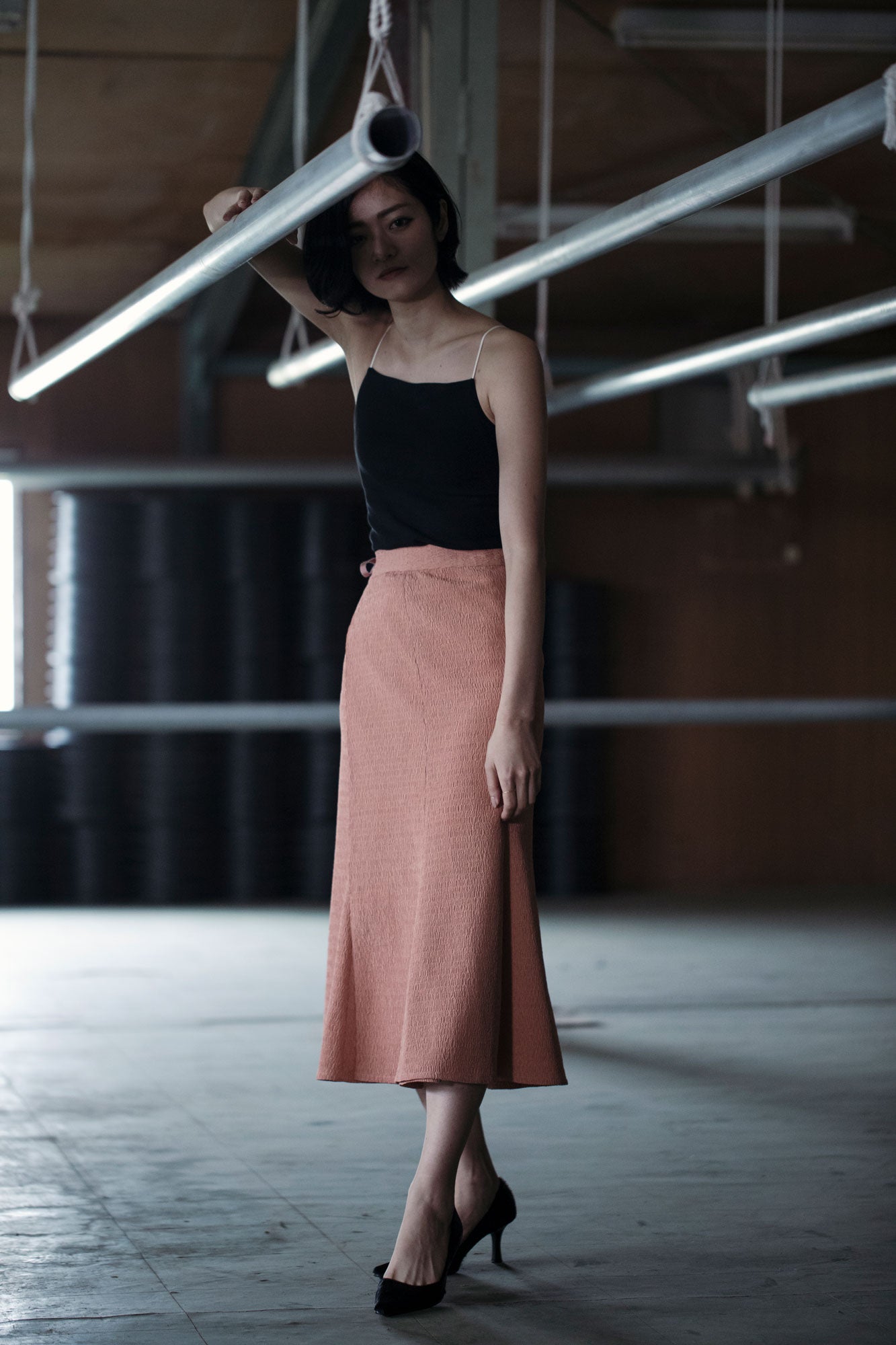 Tango Mermaid Wrap Skirt -  Rosa Corallo