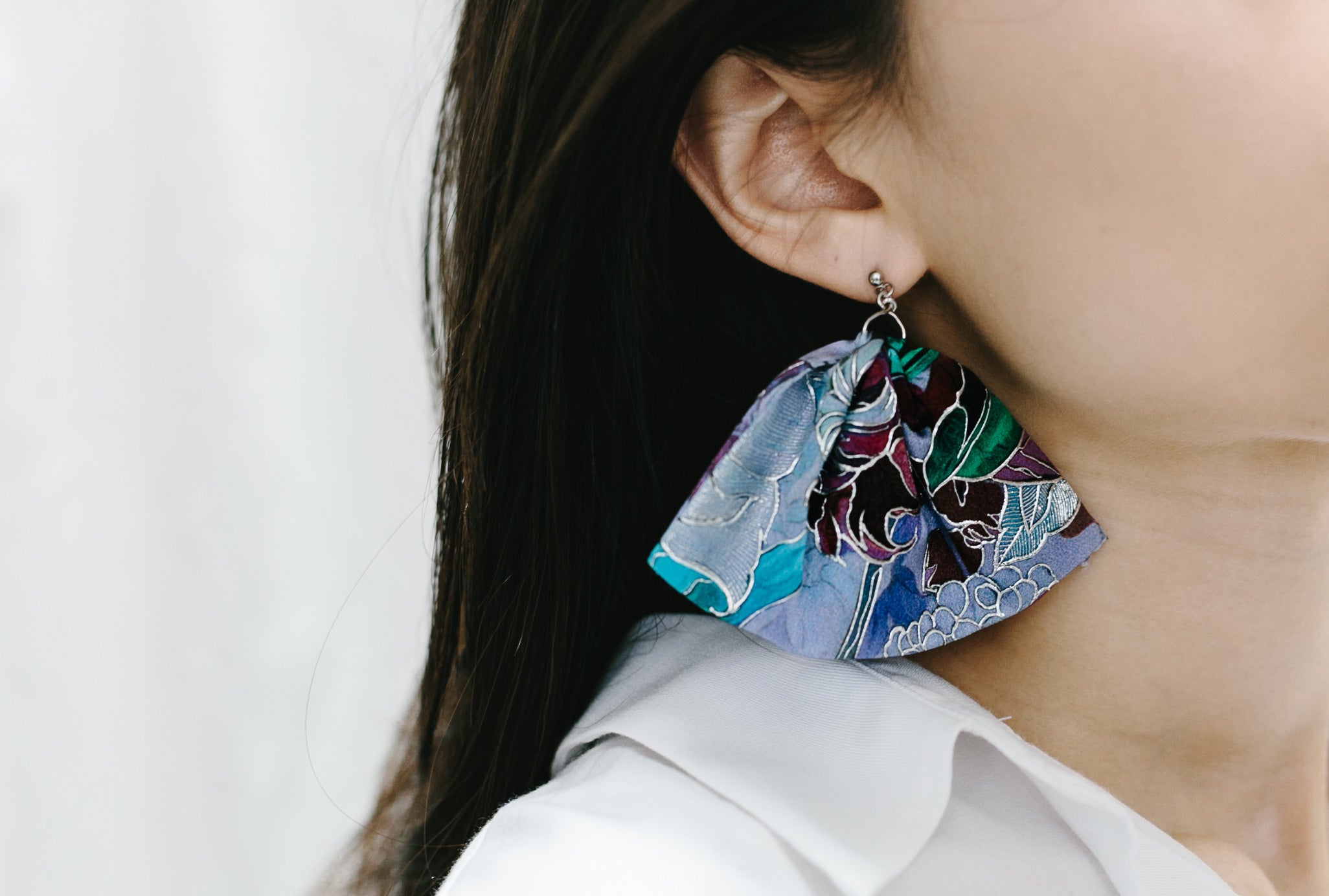 Kinsai Ear Accessory - Fiori Viola