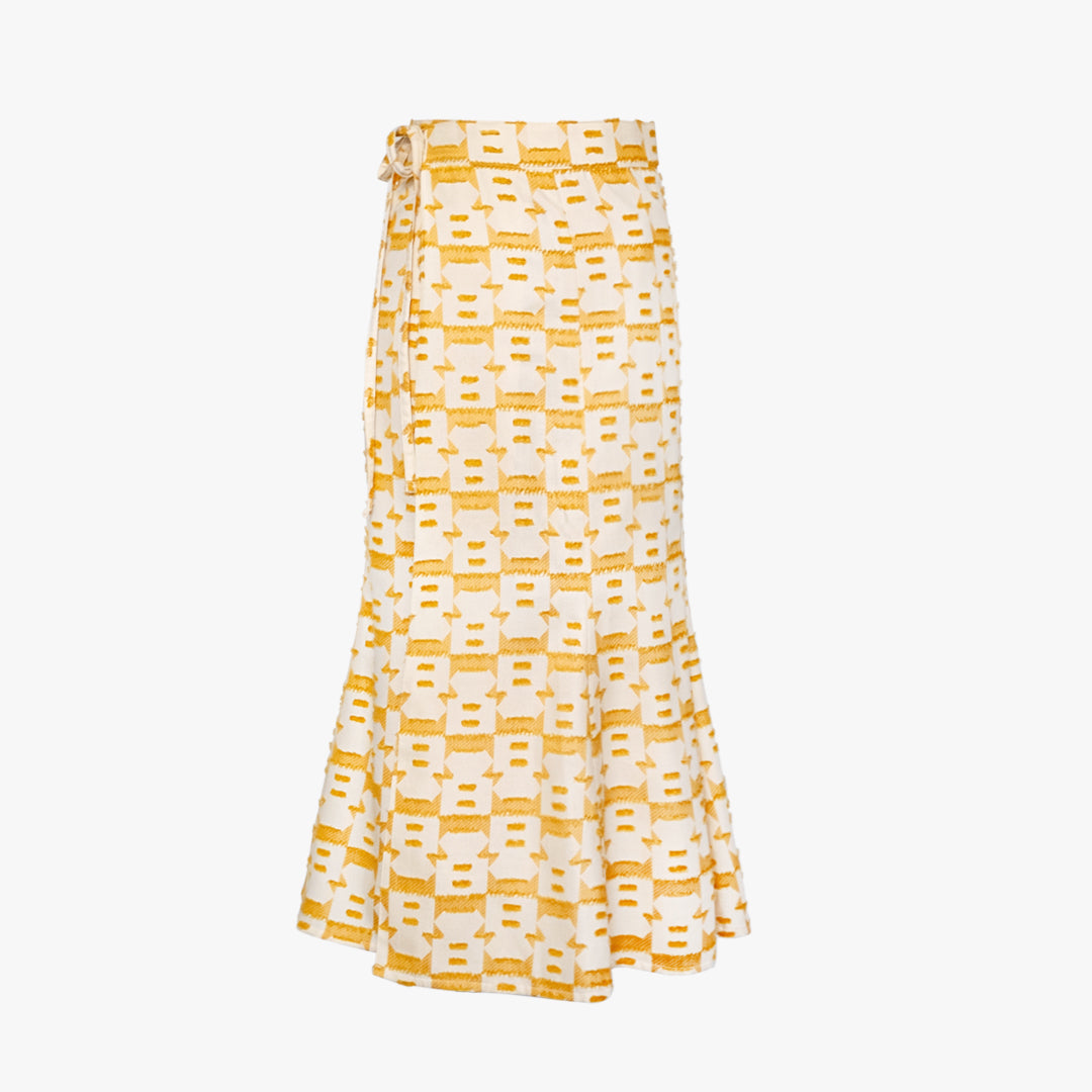 【受注生産】Banshu Mermaid Wrap Skirt - Matinee|Collaboration with 劇団四季