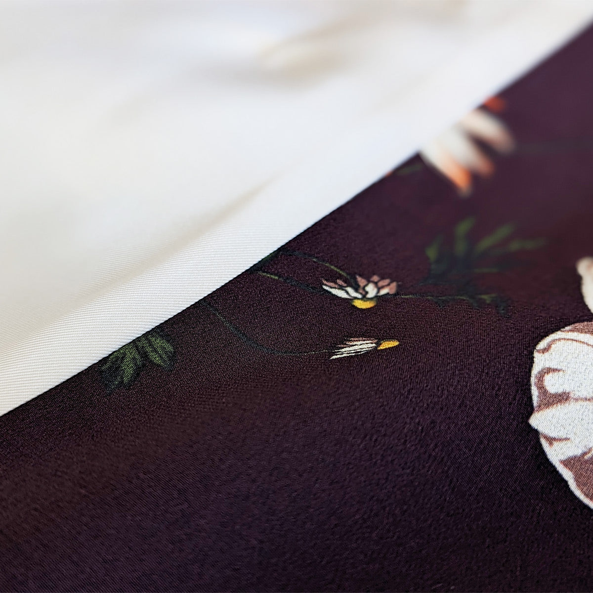 Italian Silk Wrap Skirt - Autunno