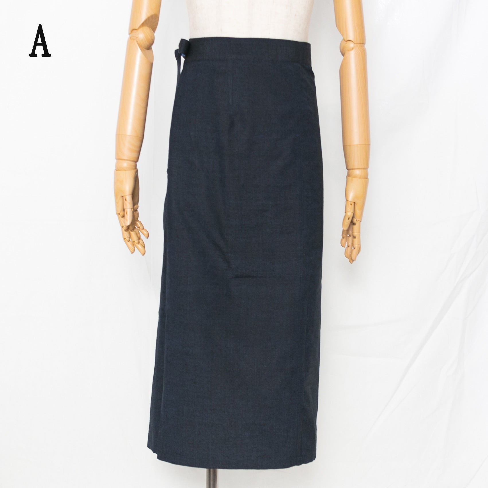 Reversible Skirt Long Straight - Fiori Viola