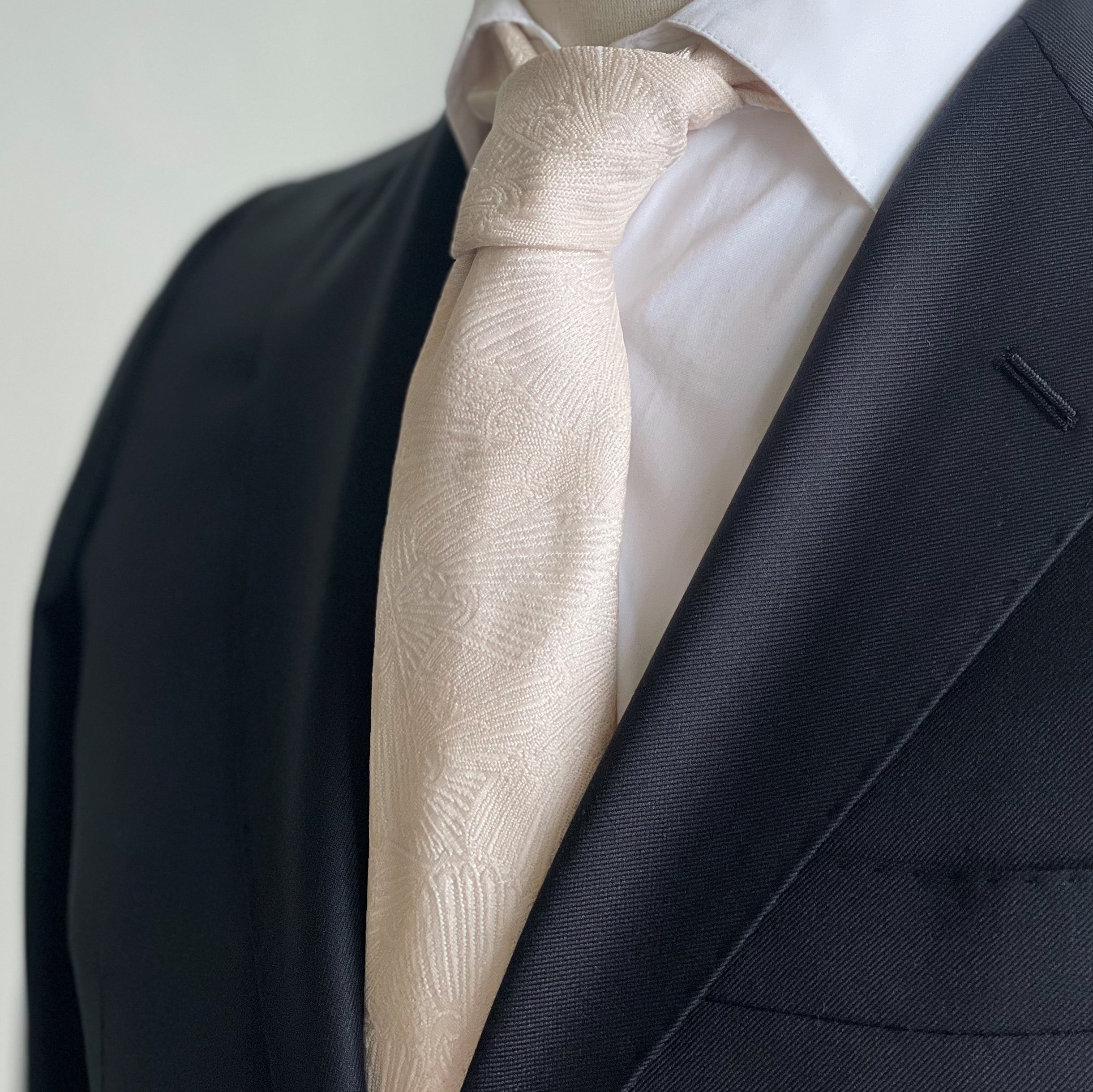 Nishijin-ori Tie - Shironeri