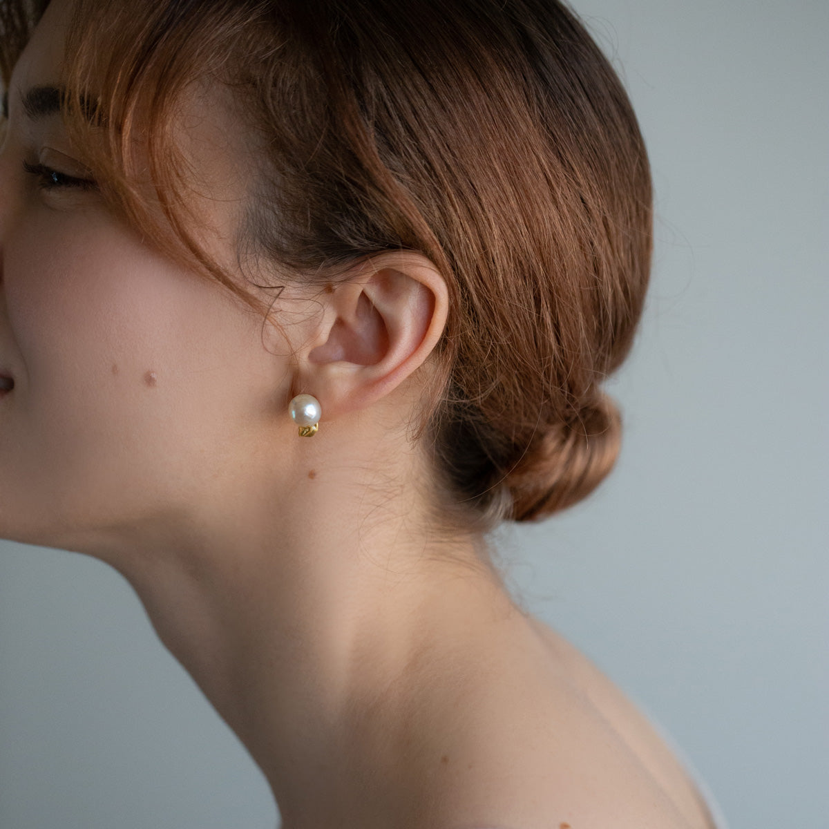 Akoya Loose Baroque Pearl Earrings - Small