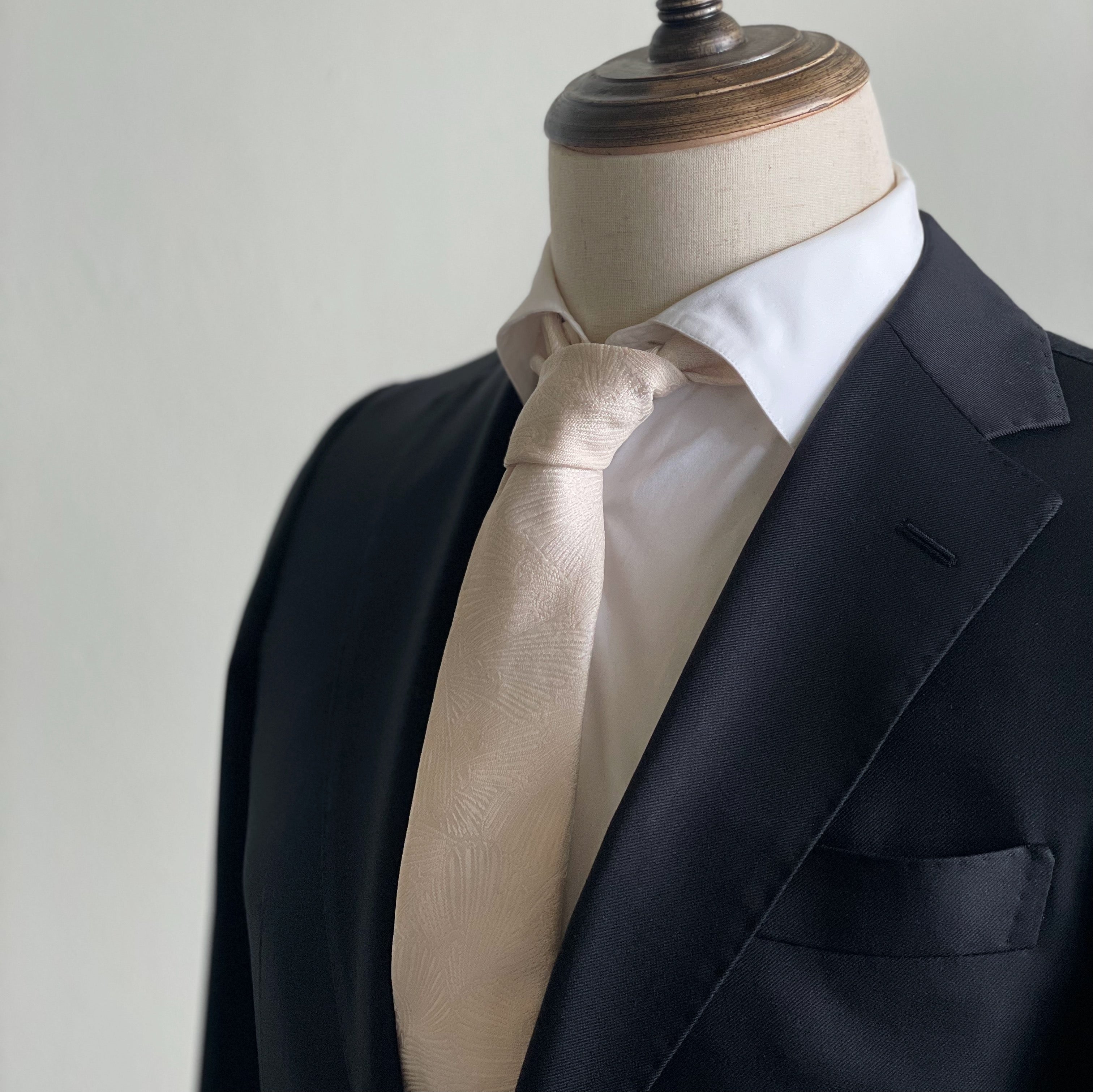 Nishijin-ori Tie - Shironeri