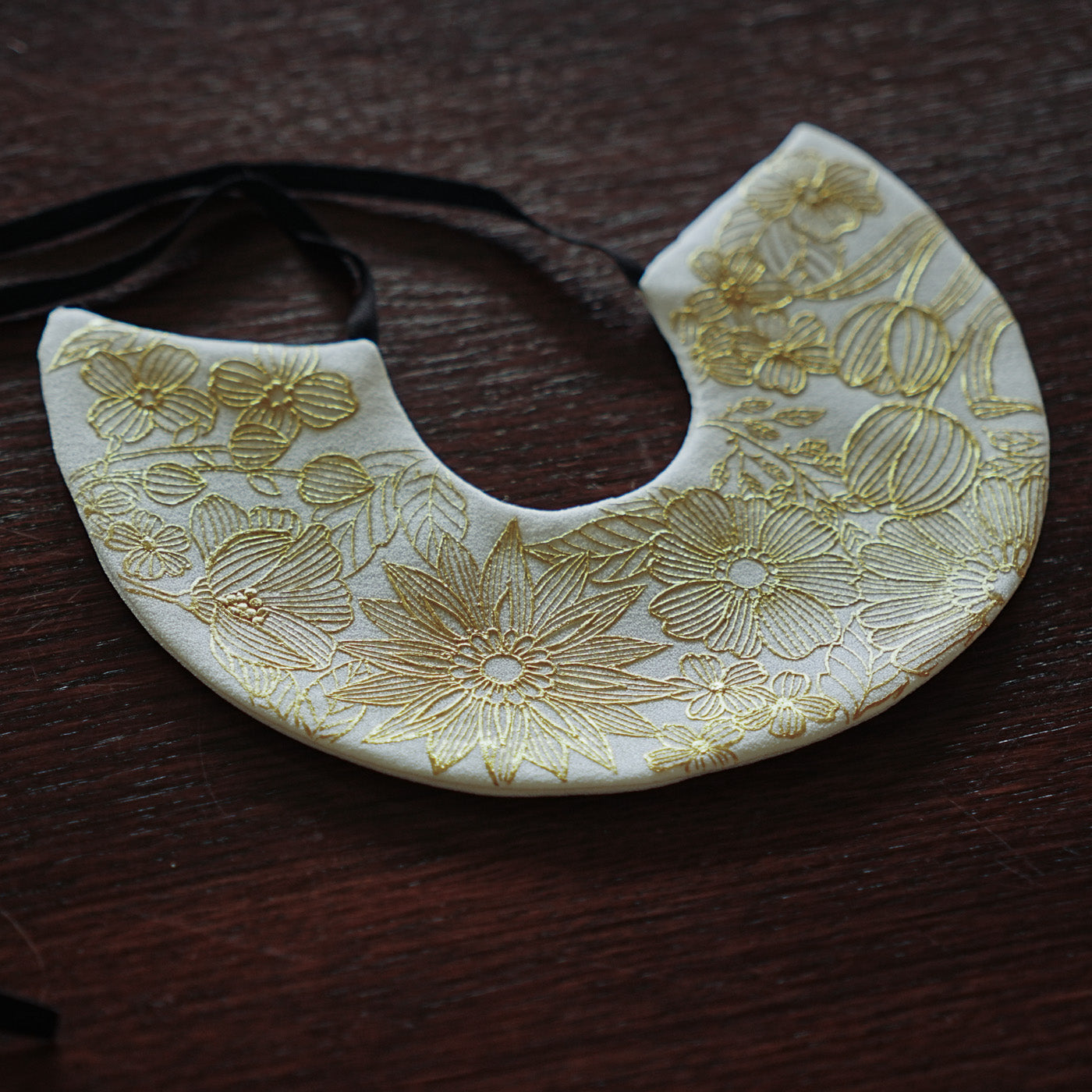 KInsai Loop Hair Wrap  - Bloom - Bianco