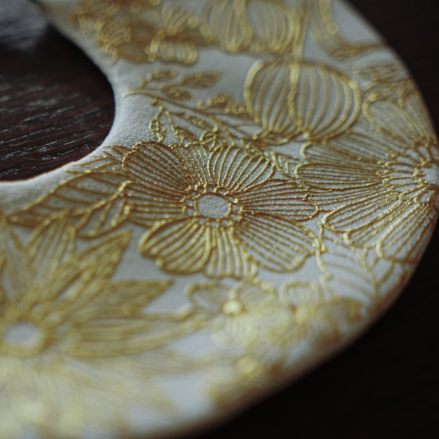 KInsai Loop Hair Wrap  - Bloom - Bianco