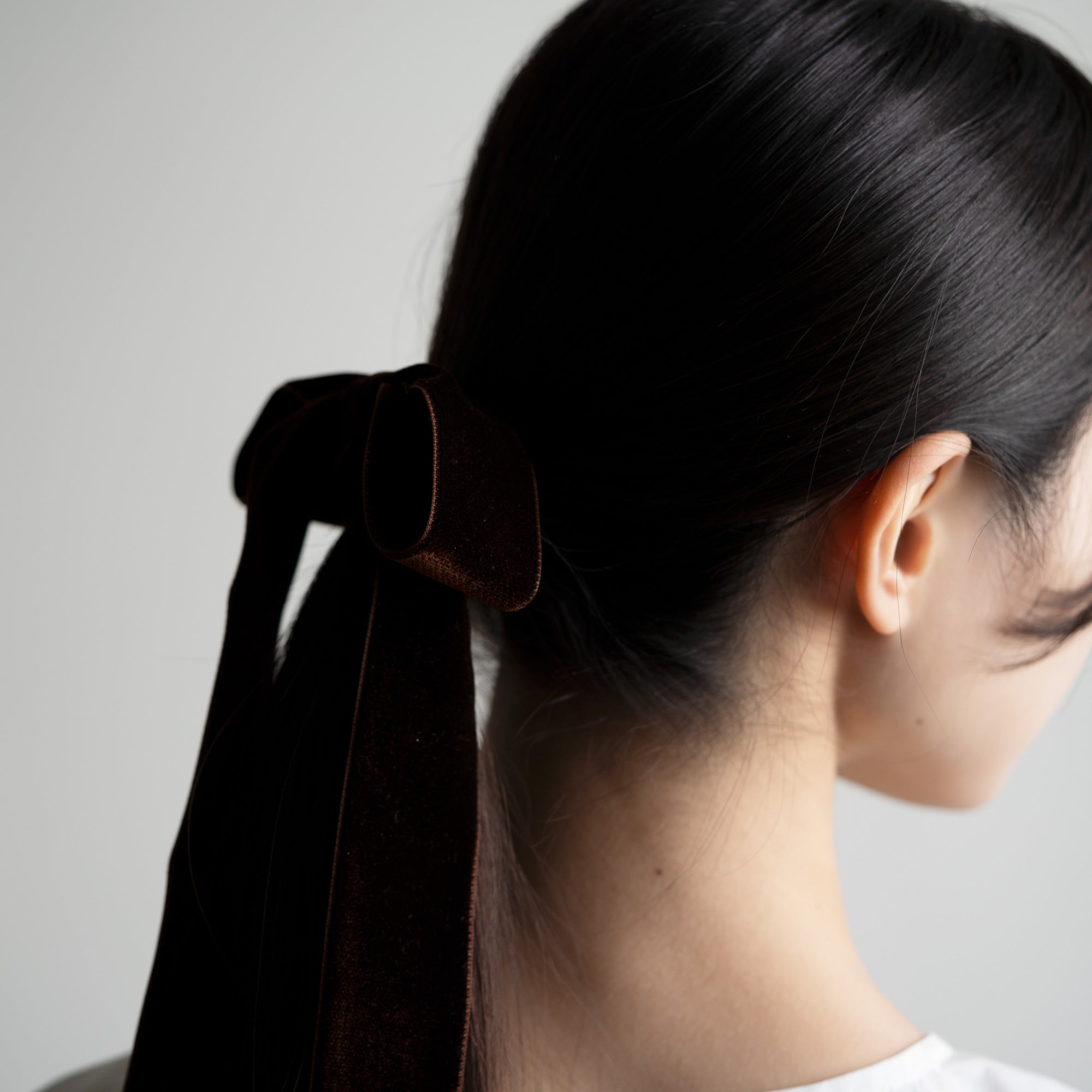 Kinsai Hair Bow - Marrone