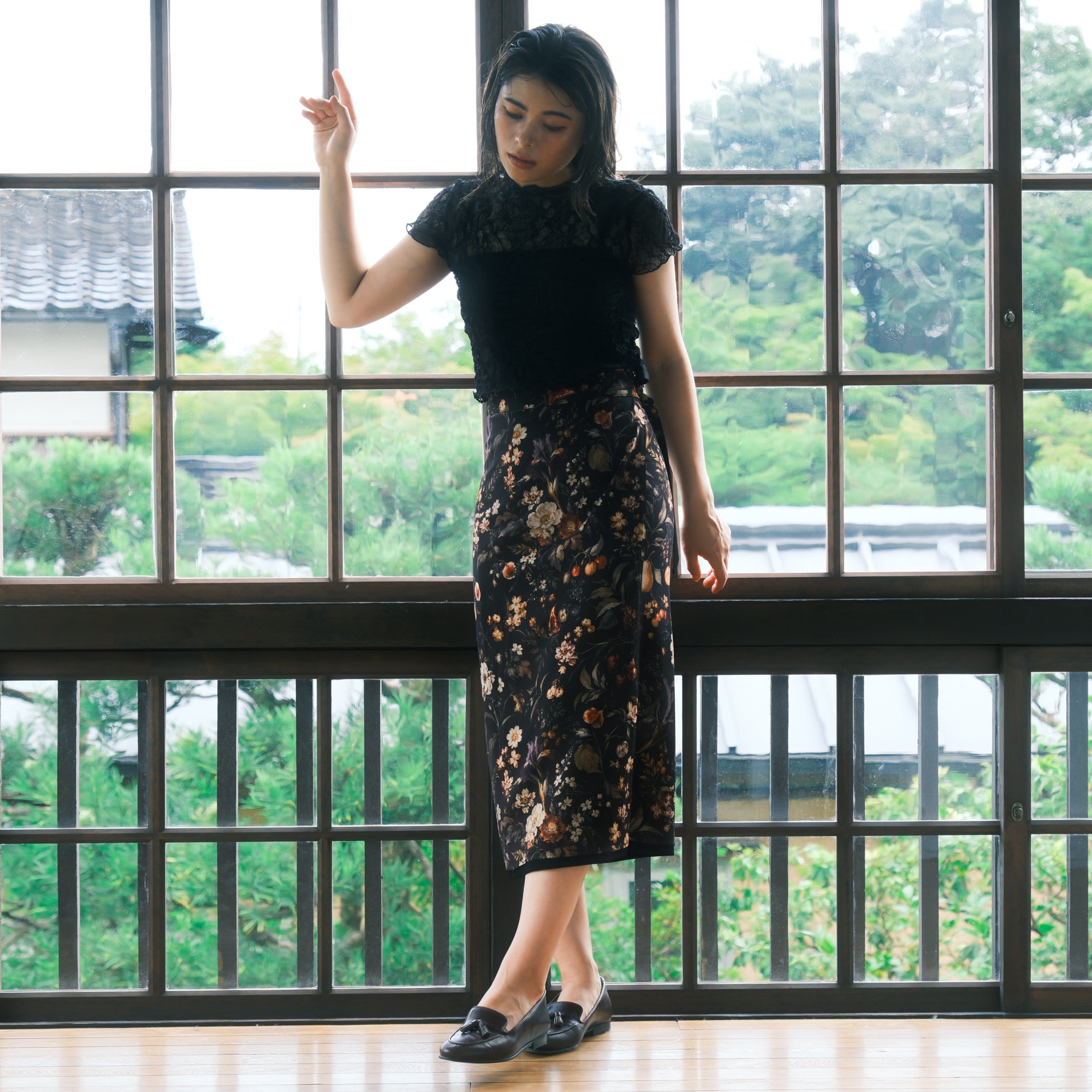 Reversible Skirt Long Straight - Frutta