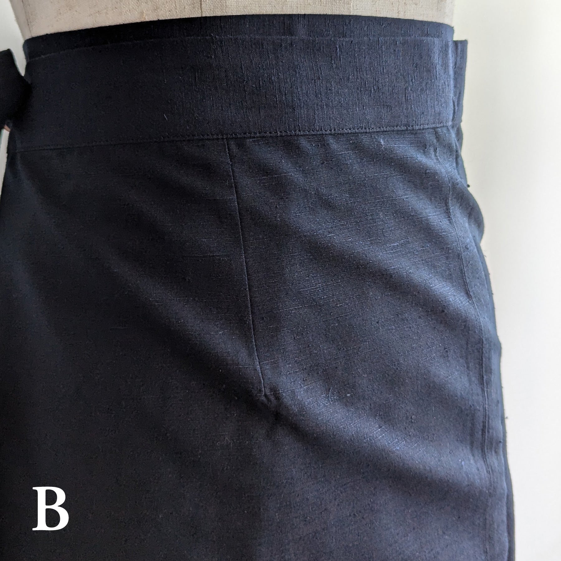 Reversible Skirt Long Straight - Porcellana